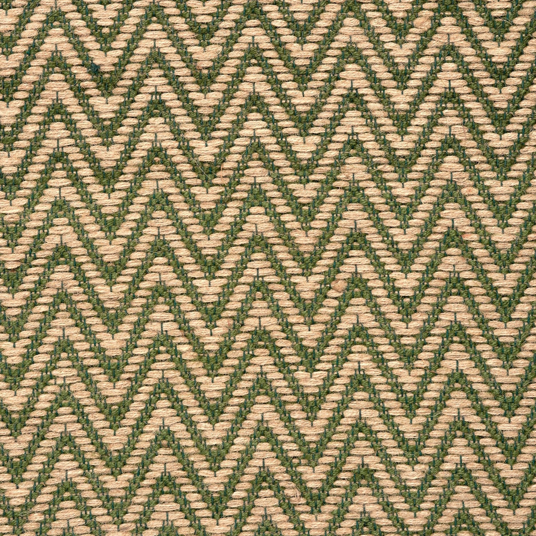 Løber 70 x 130 (grøn zig-zag)