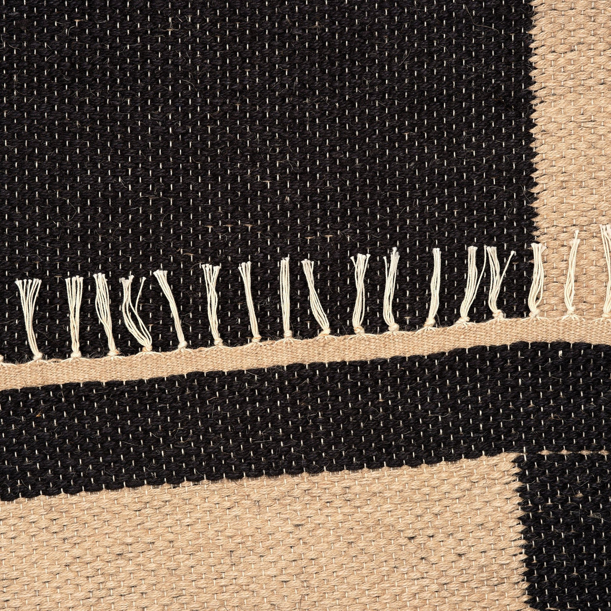 Vendbar dørmåtte 60 x 90 (sort)