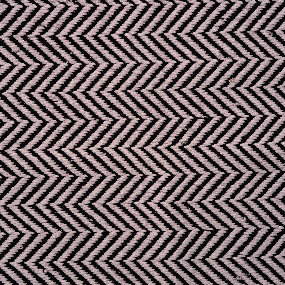 Løber 75x180 cm (zig-zag grå-sort)