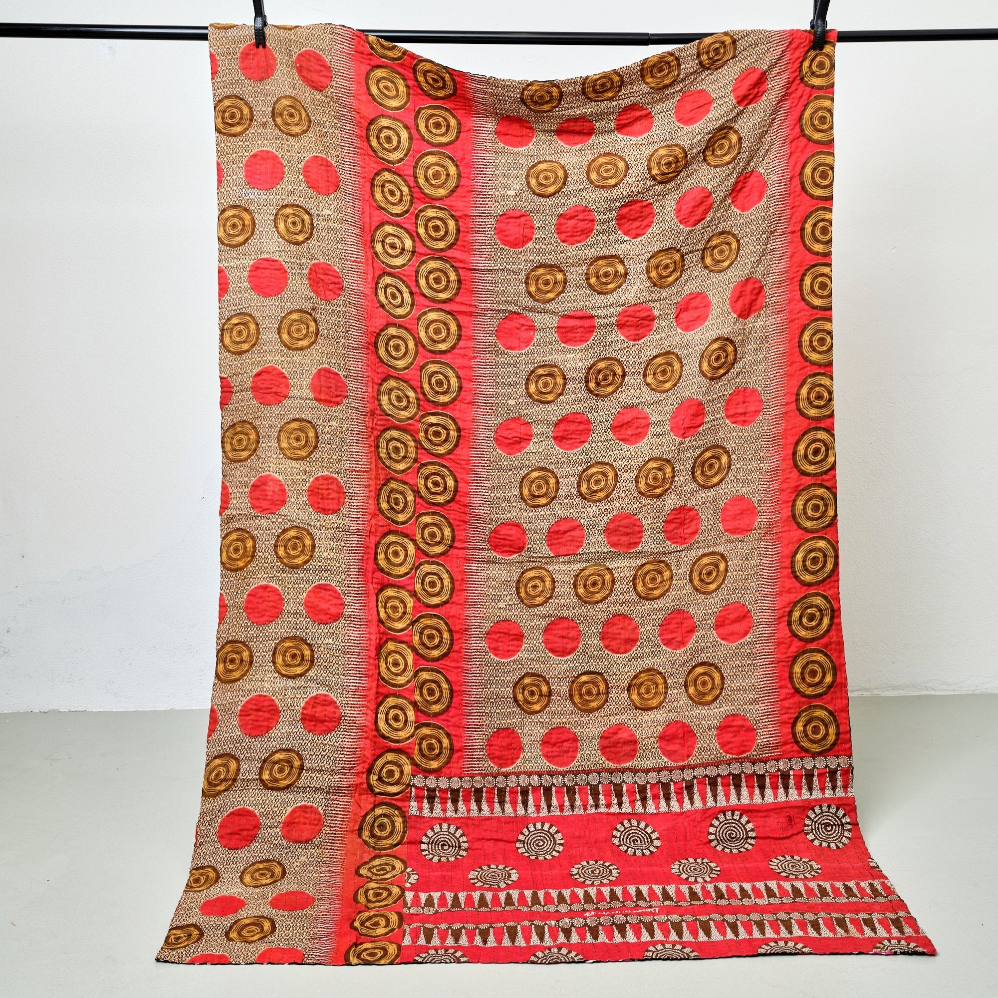 <tc>Cotton kantha blanket 120 x 200 cm</tc>