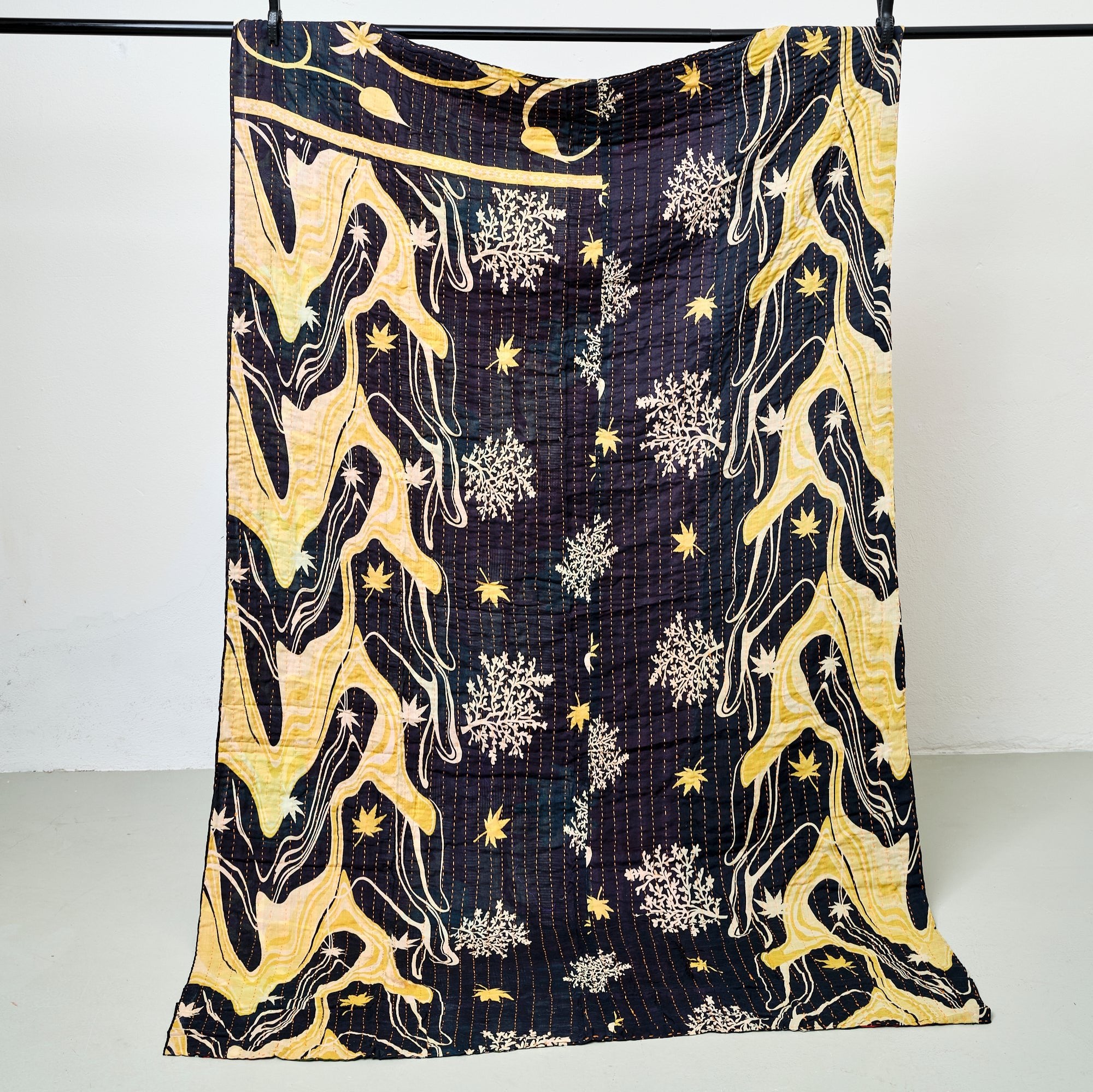 <tc>Cotton kantha blanket 120 x 200 cm</tc>