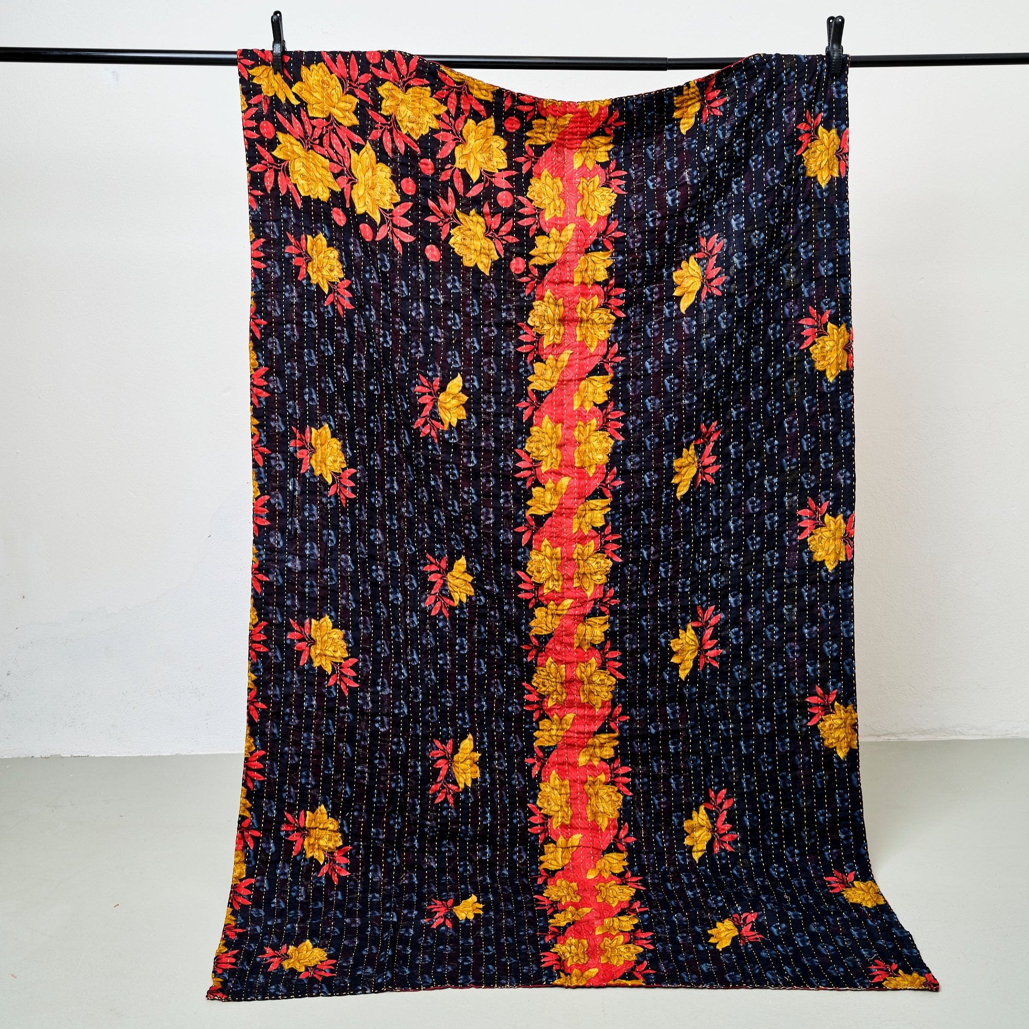 <tc>Cotton kantha blanket 120 x 200 cm</tc>