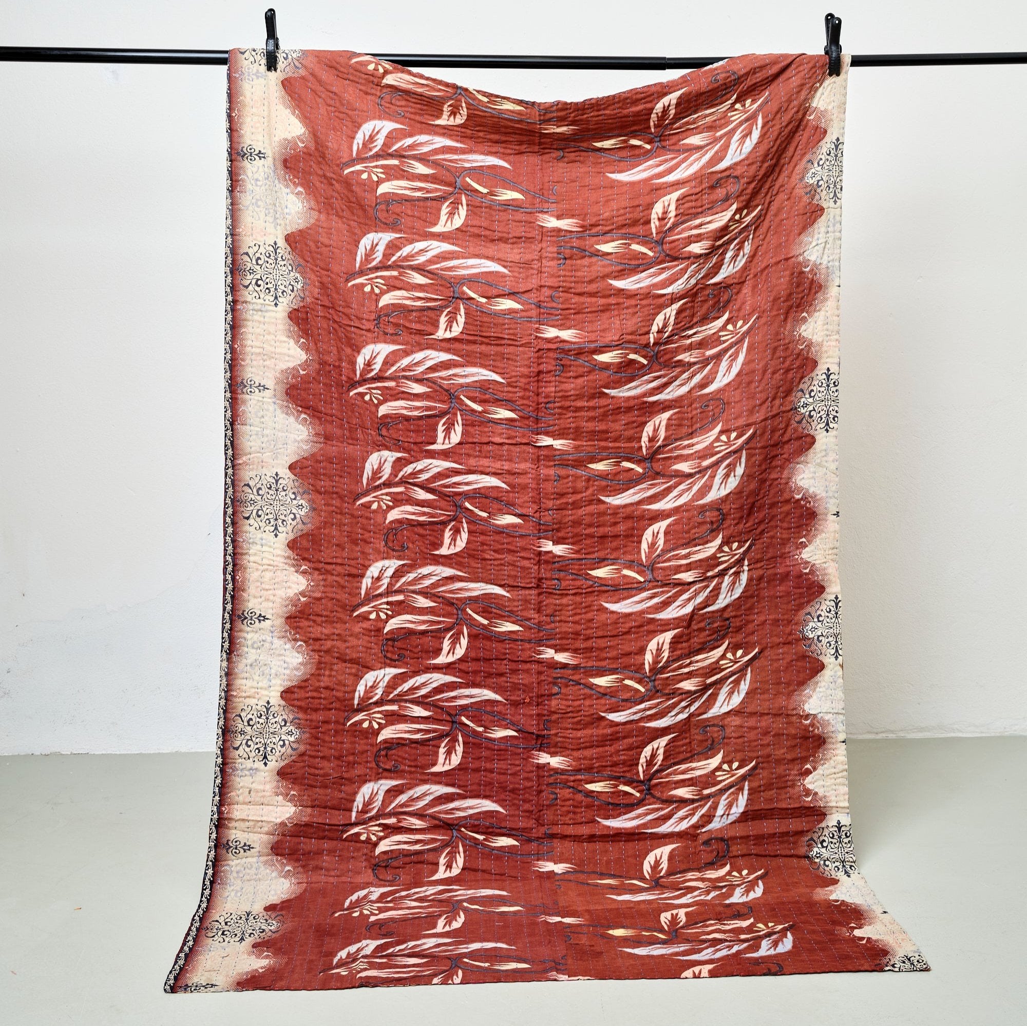 <tc>Cotton kantha blanket 120 x 200 cm</tc>