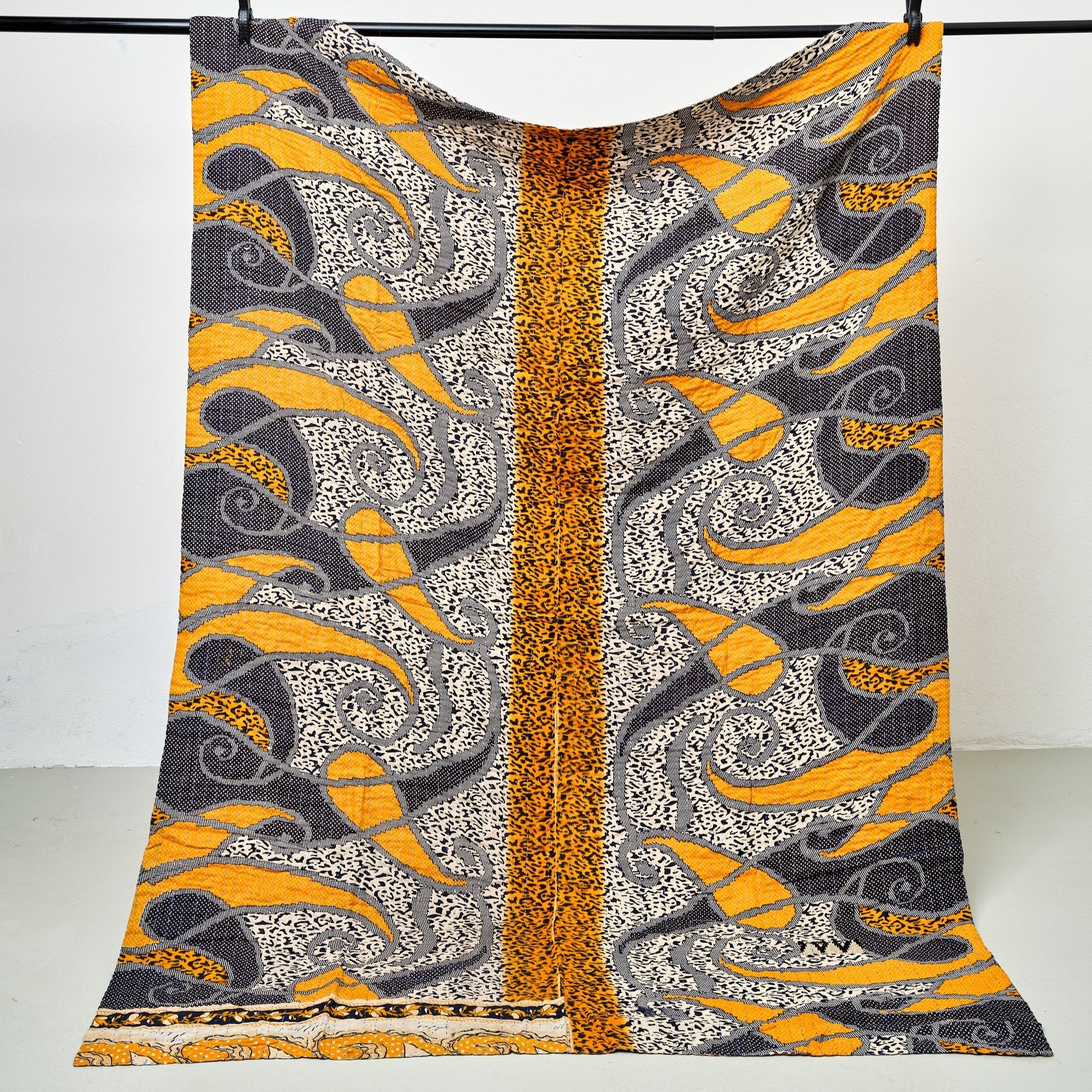 <tc>Cotton kantha blanket 140 x 200 cm</tc>