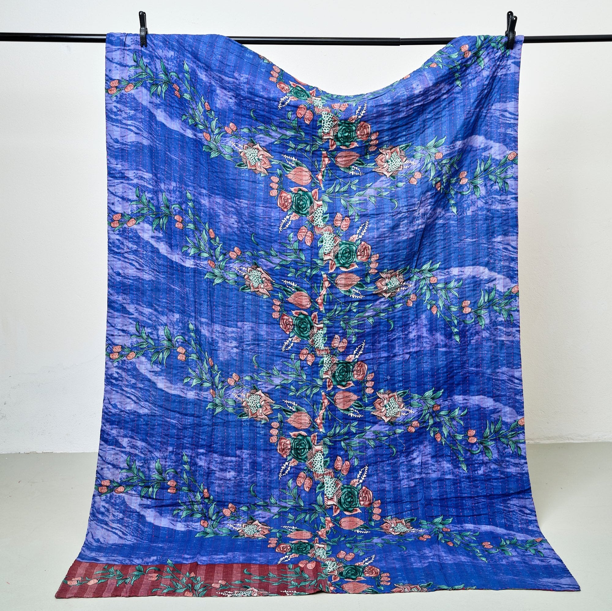 <tc>Cotton kantha blanket 140 x 200 cm</tc>