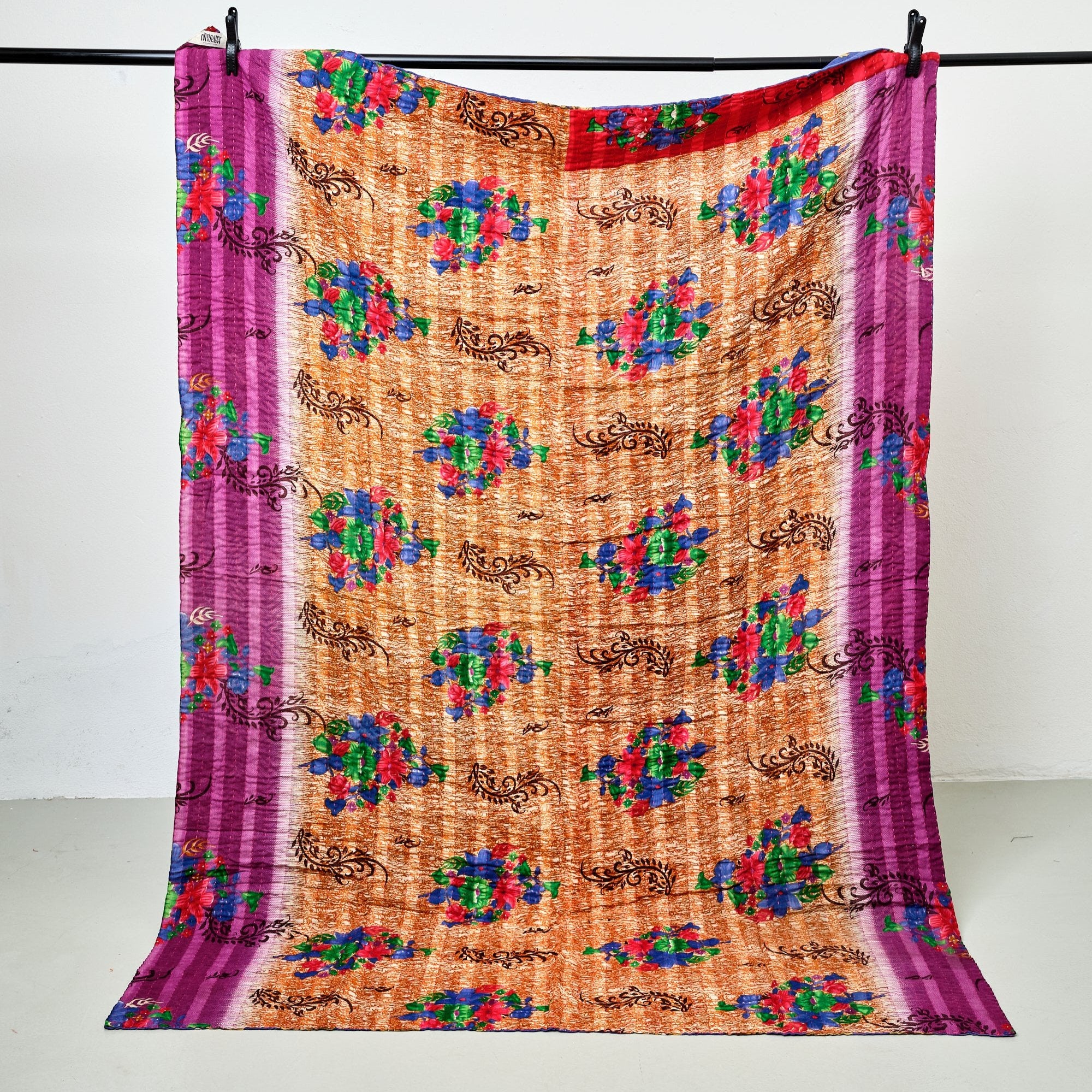 <tc>Cotton kantha blanket 140 x 200 cm</tc>