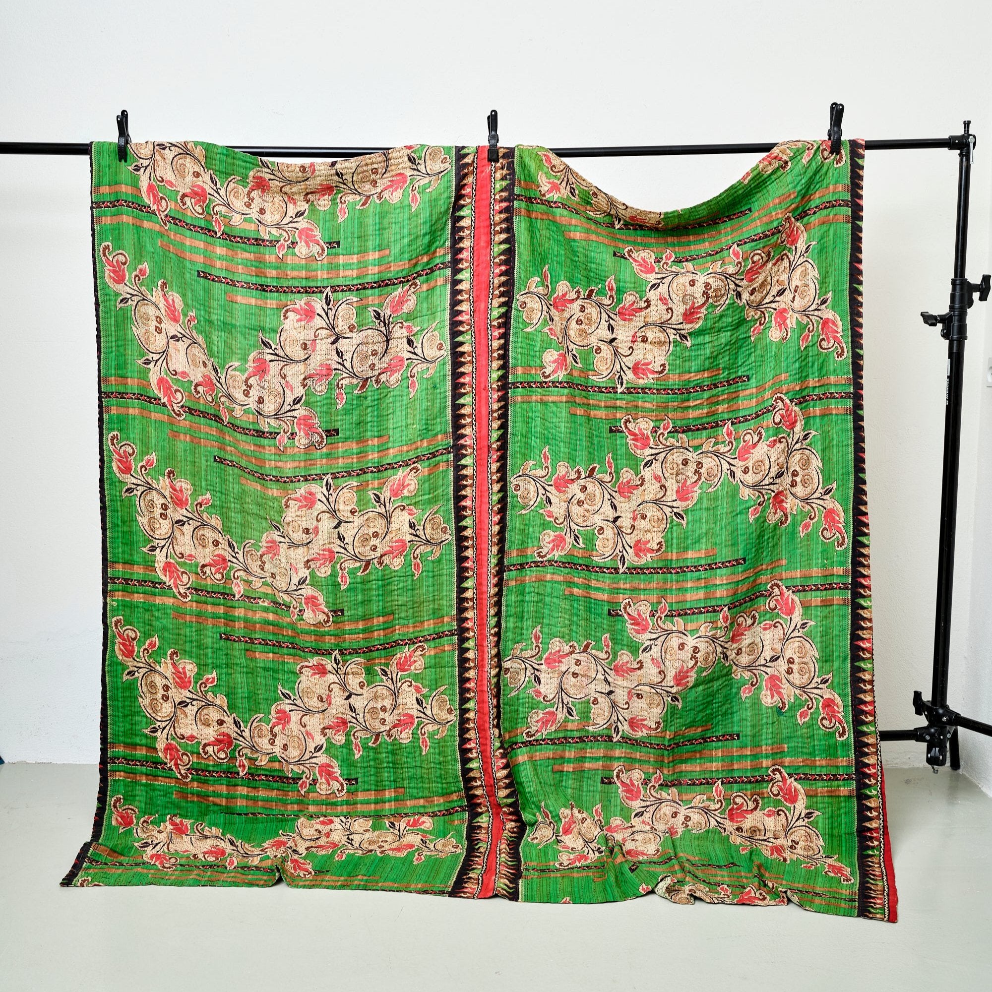 <tc>Cotton kantha blanket 200 x 200 cm</tc>