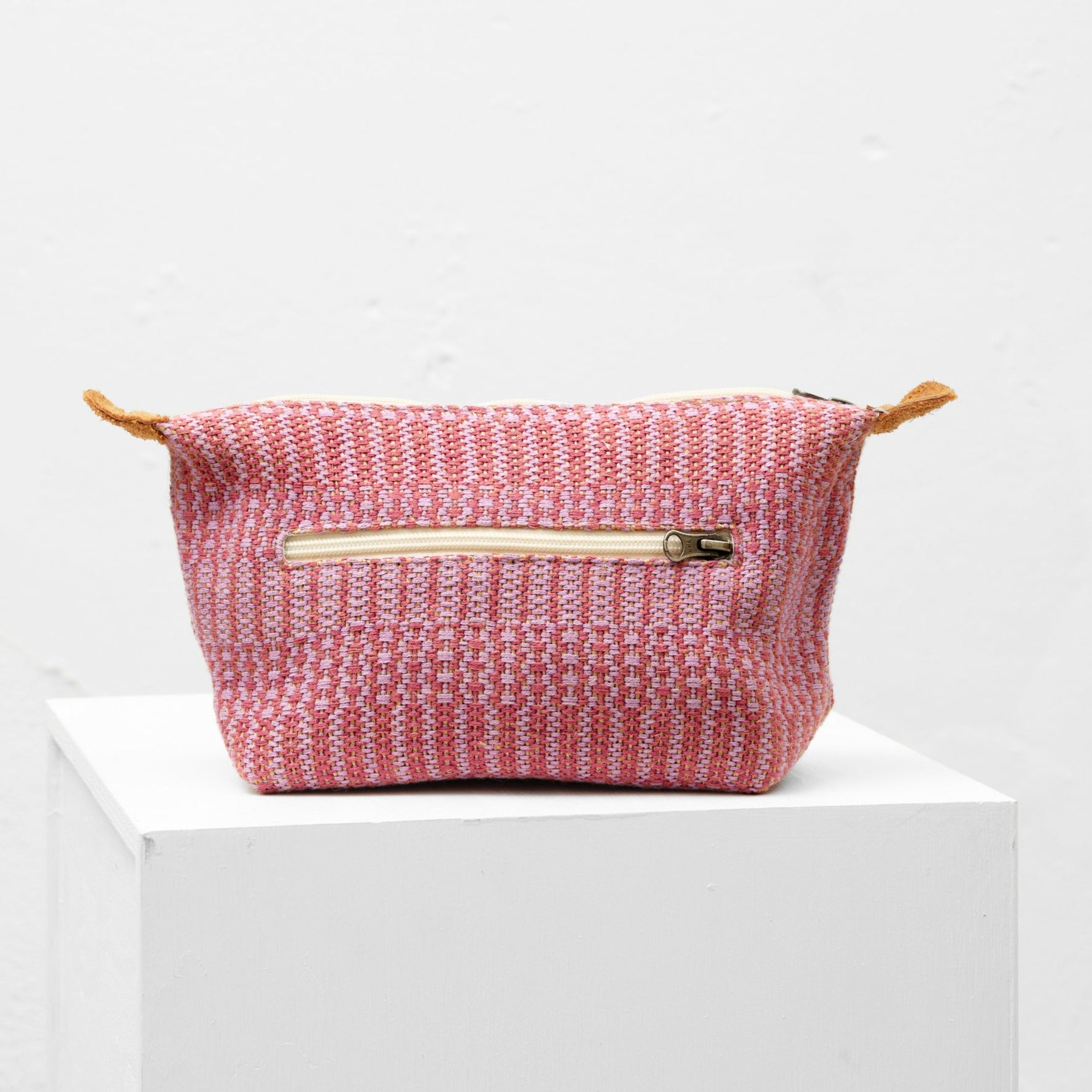 Jute toiletpung (lyserød)