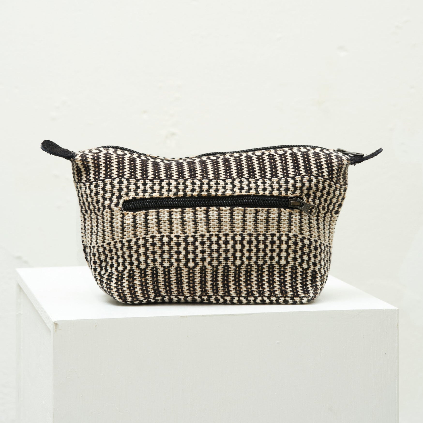 Jute toiletpung (sort)