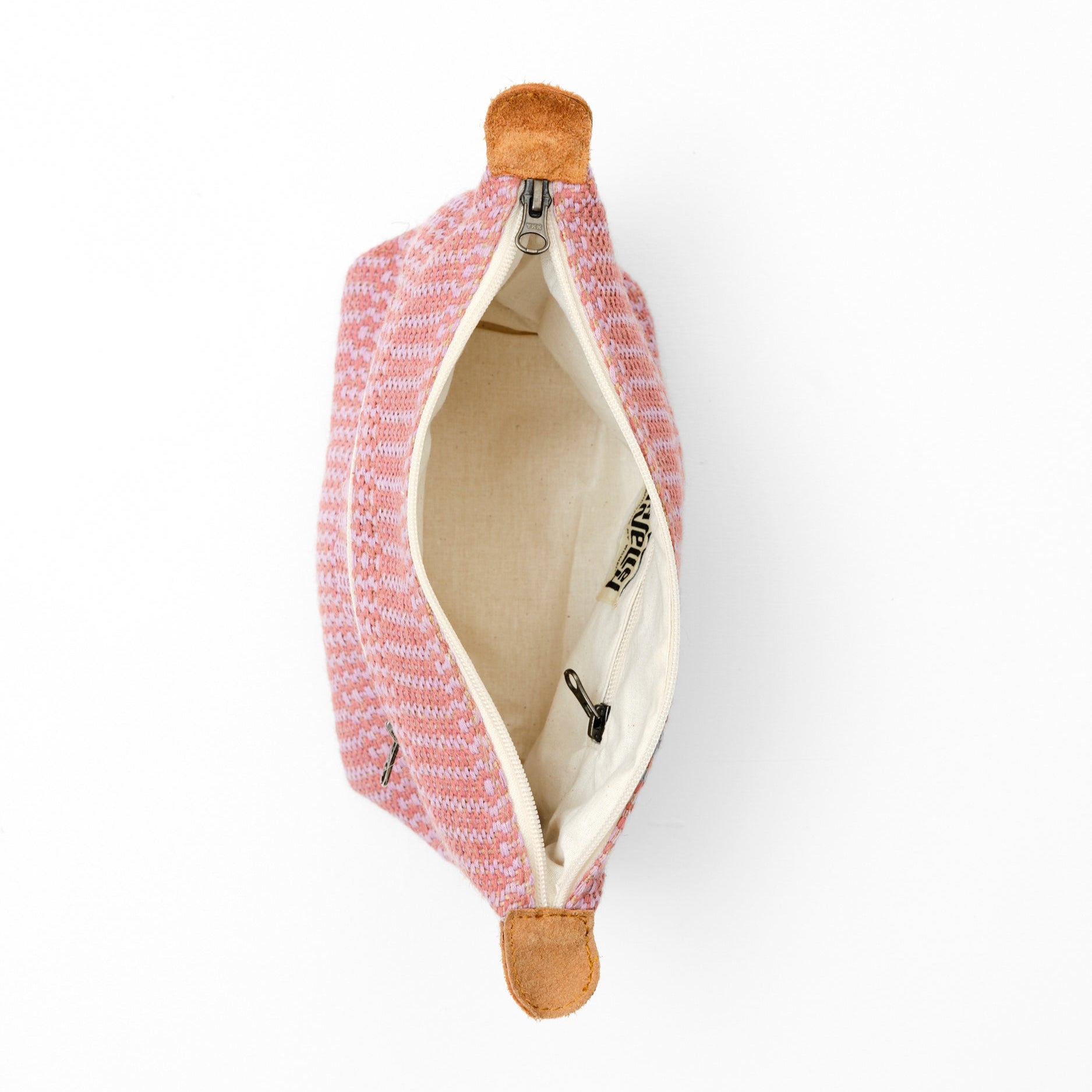 Jute toiletpung (lyserød)