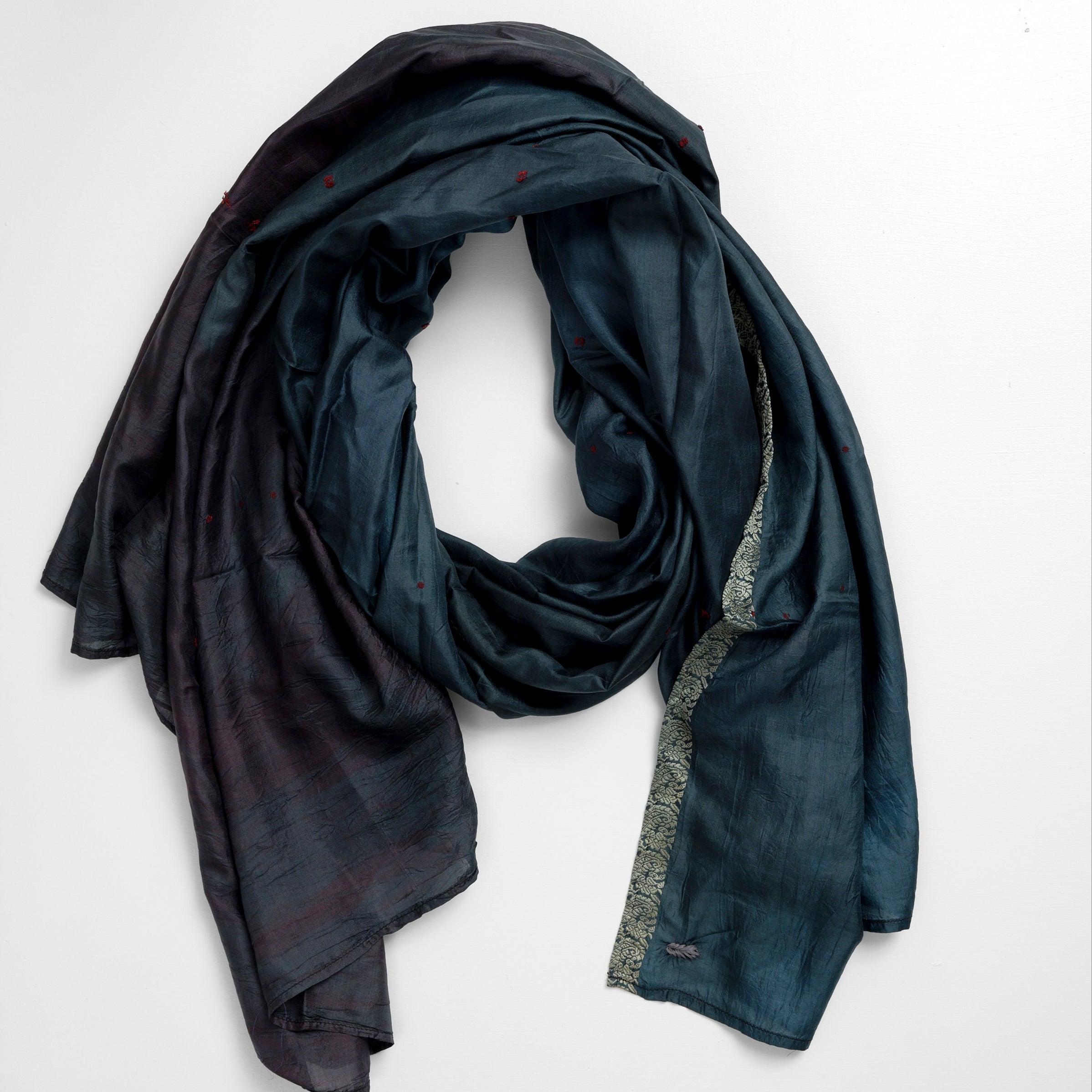 Silke-tørklæde 100 x 200