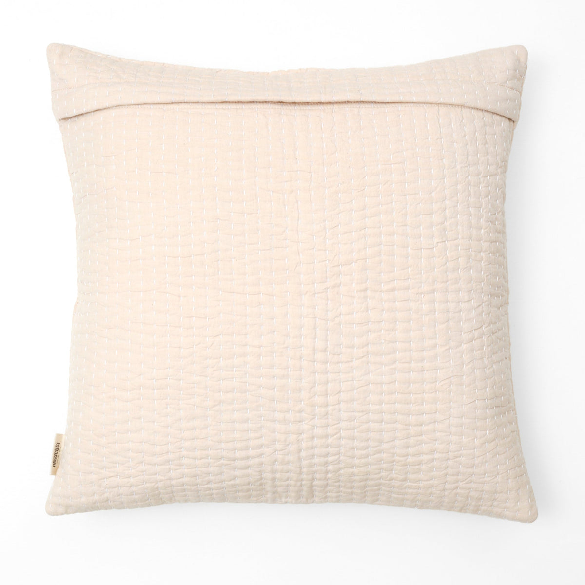 Quiltet pude 50 x 50 (Beige)