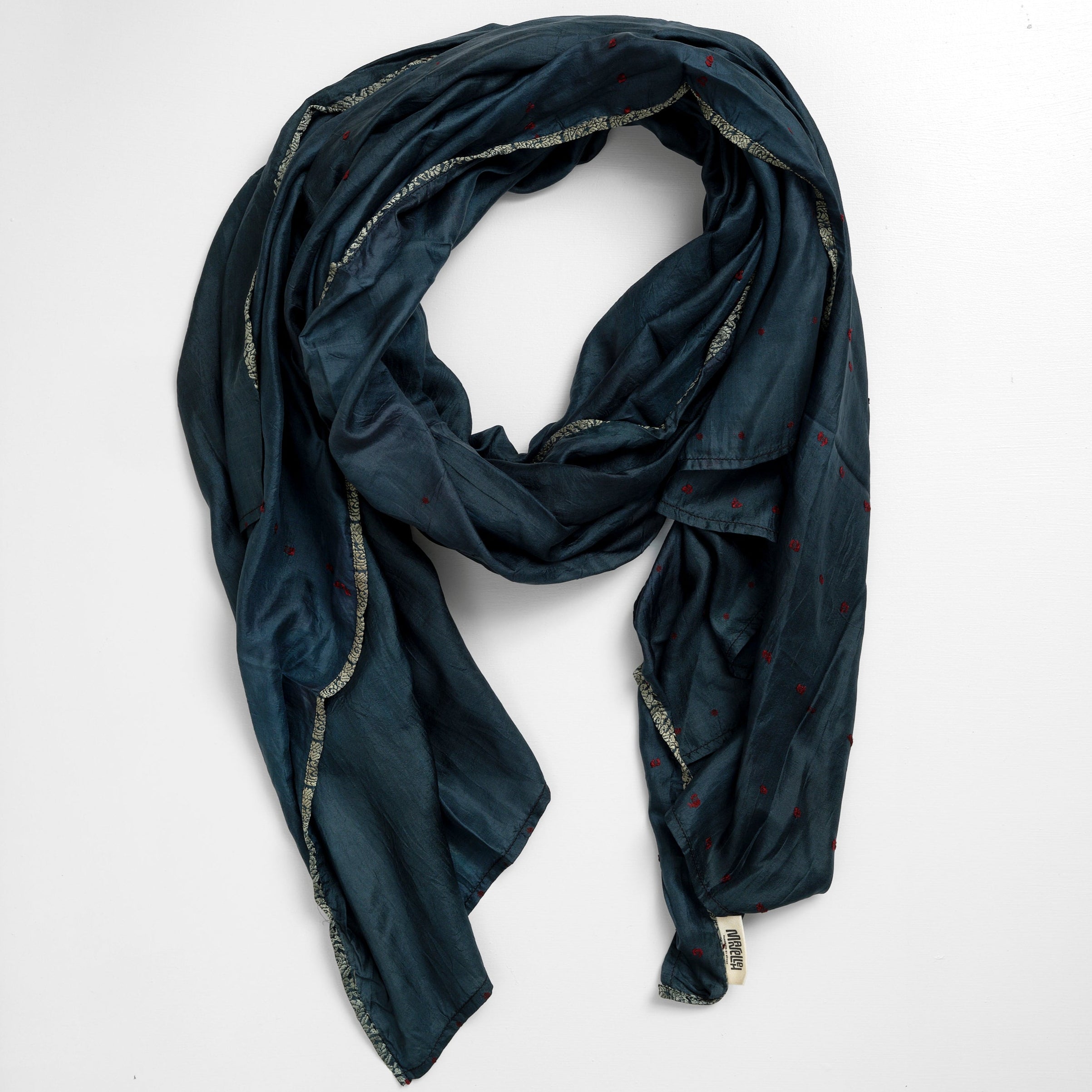 Silke-tørklæde 100 x 200