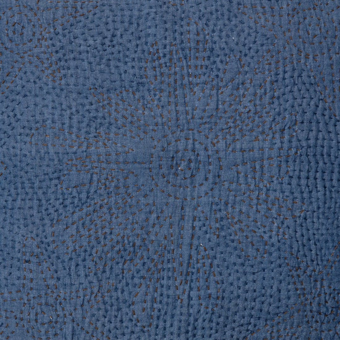 Quiltet pude 60 x 60 (Blå)