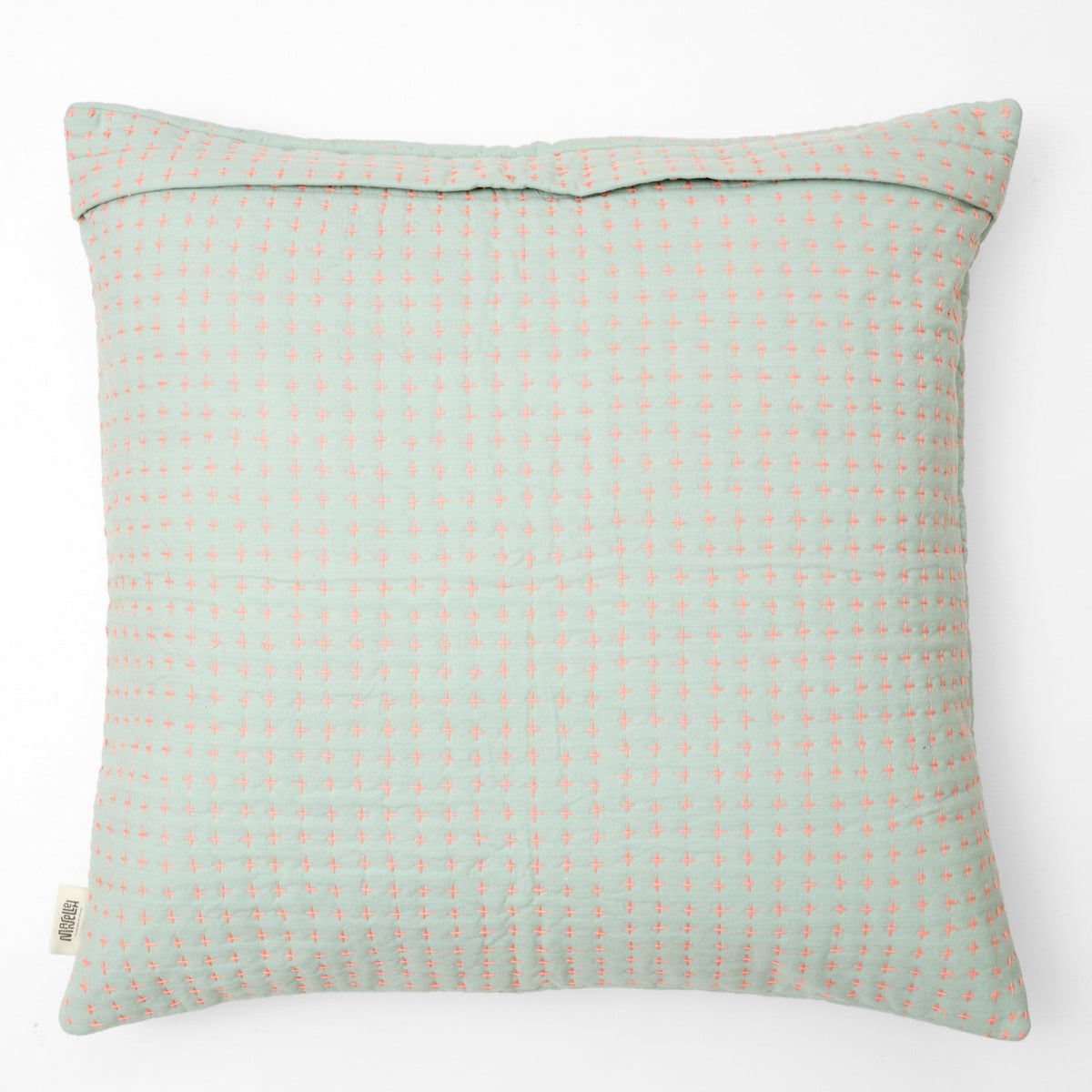 Quiltet pude 60 x 60 (Mint)