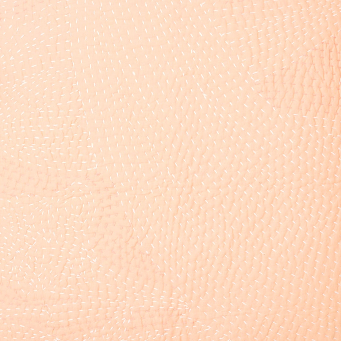 Quiltet pude 60 x 60 (Laksefarvet)