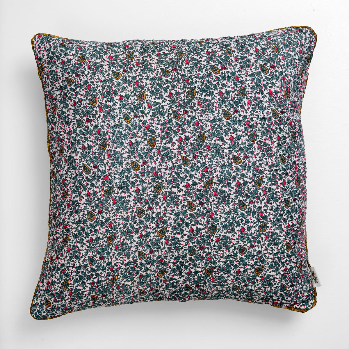 Unika kantha sari silkepude 60 x 60 cm