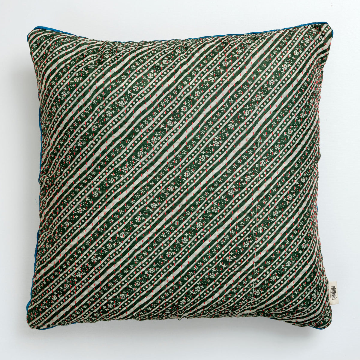 Unika kantha sari silkepude 60 x 60 cm