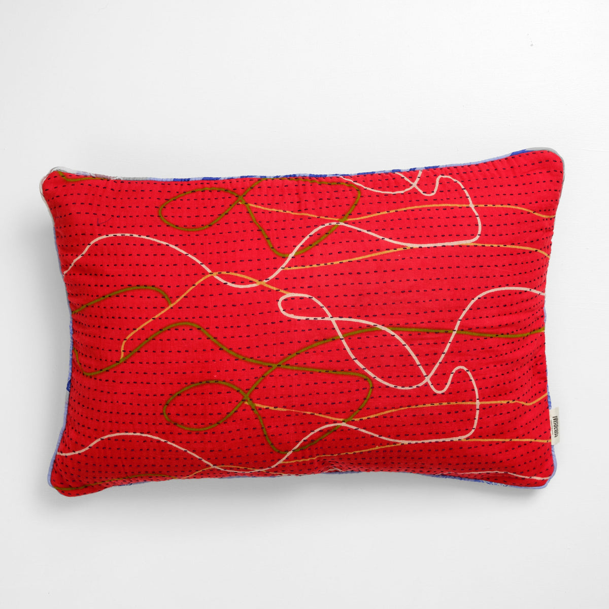 Unika kantha sari bomuldspude 40 x 60