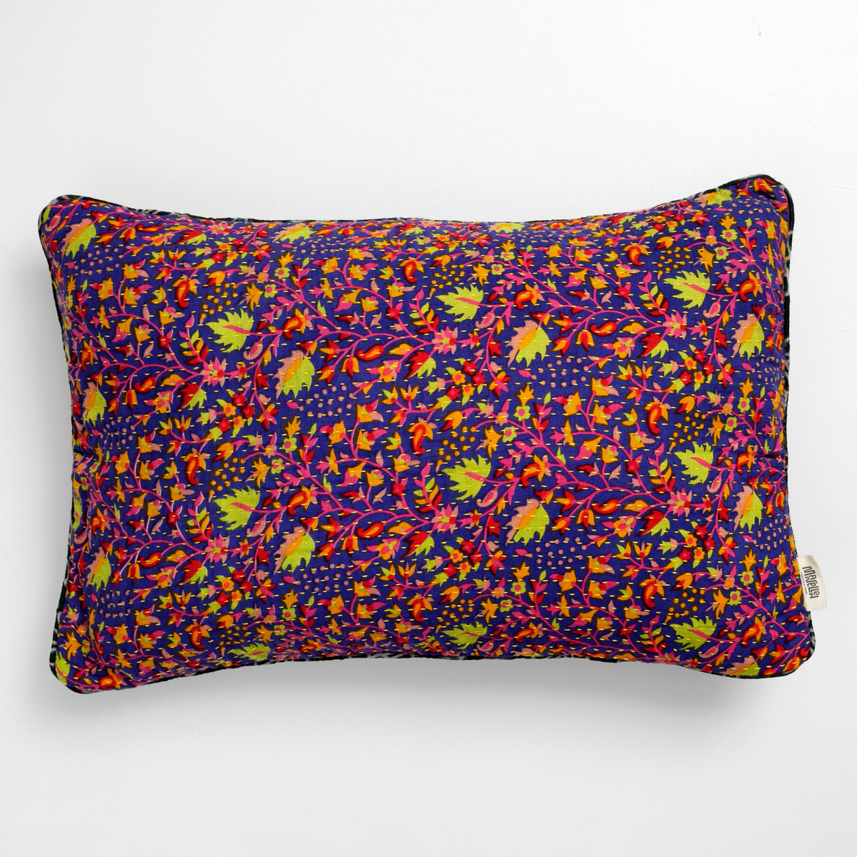 Unika kantha sari bomuldspude 40 x 60