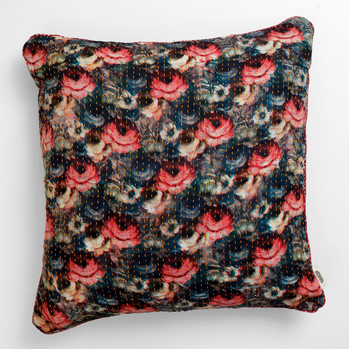 Unika kantha sari bomuldspude 60 x 60