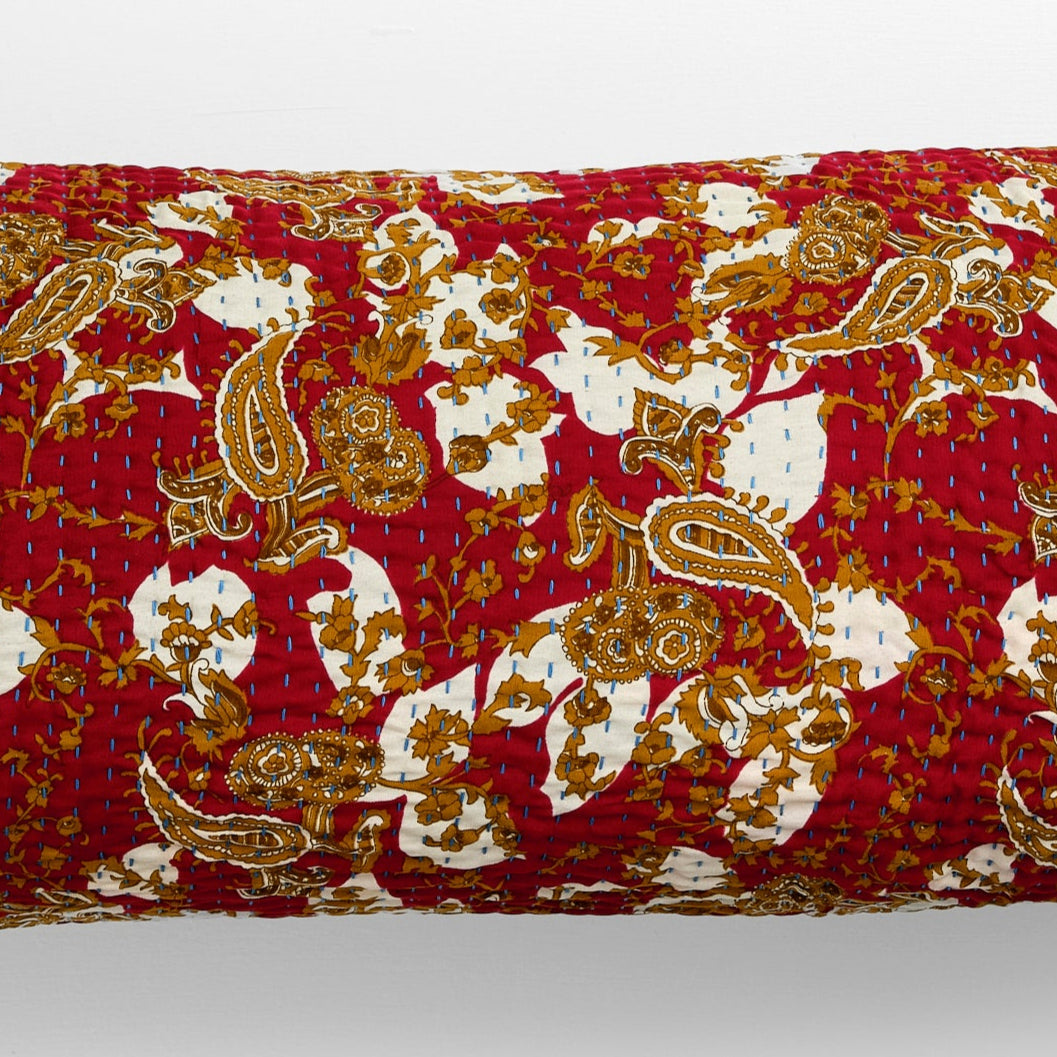 Sari cylinder silkepude Ø22 x 60