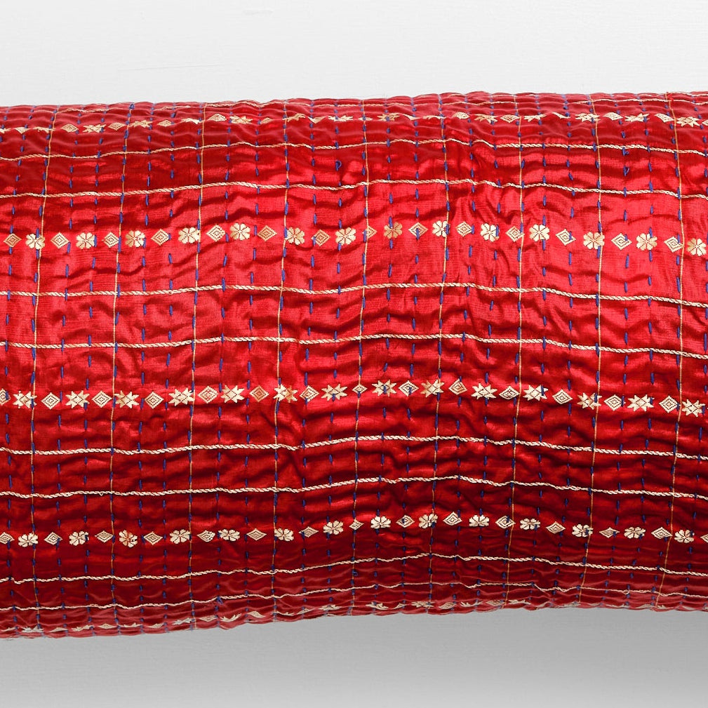 Sari cylinder silkepude Ø22 x 60