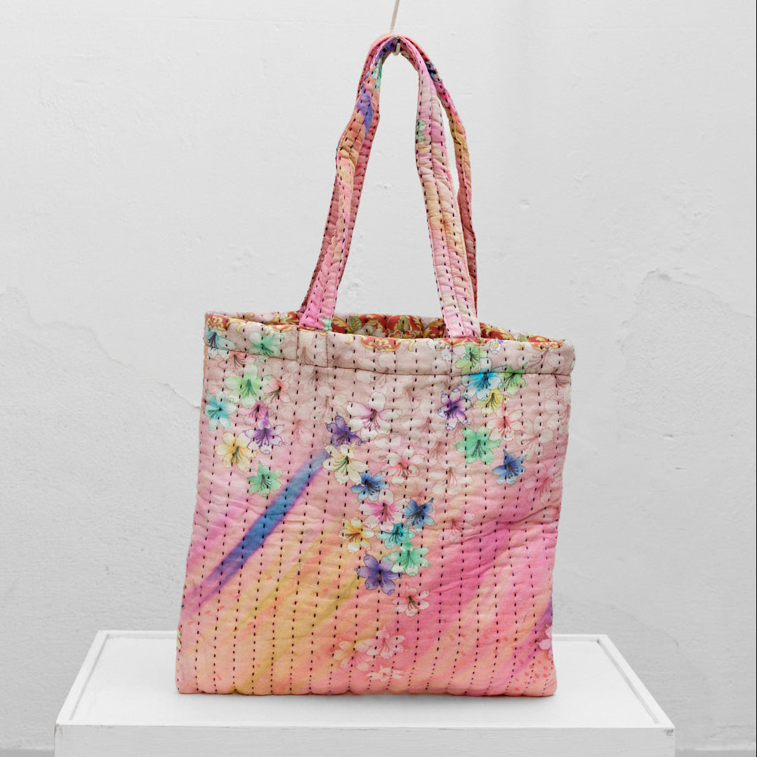 Cotton sari shopper