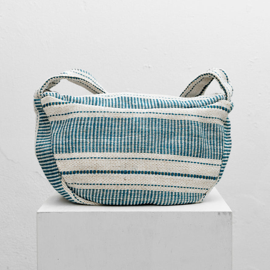 <tc>Belt bag (jute/ multicolored pattern)</tc>