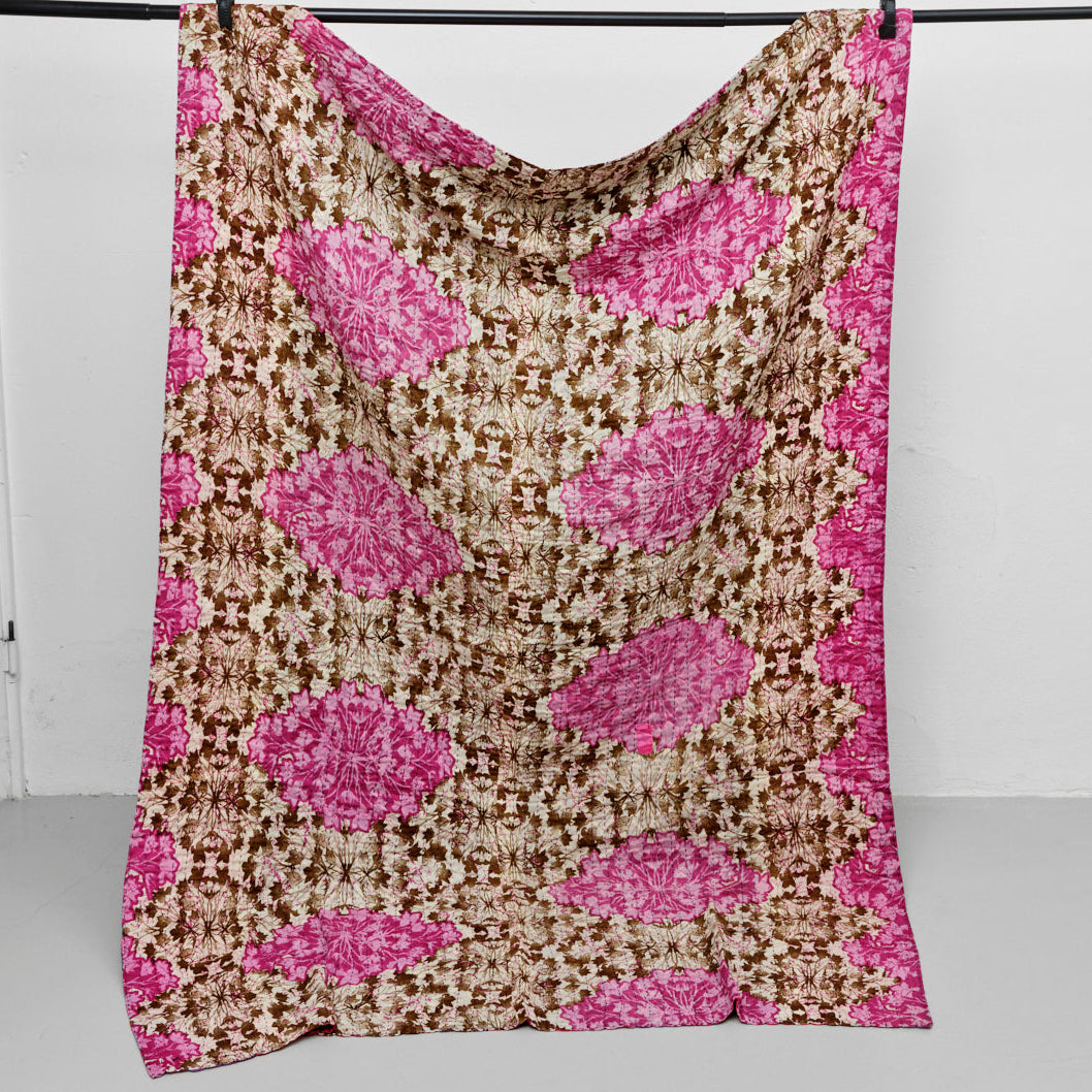 Unika sari kantha tæppe 140 x 200 cm