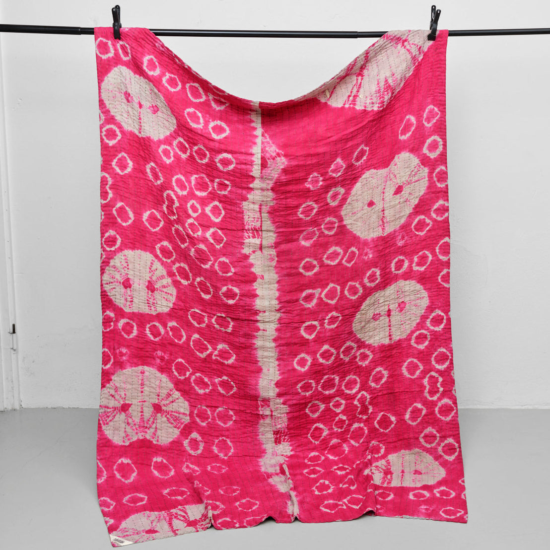 Unika sari kantha tæppe 140 x 200 cm