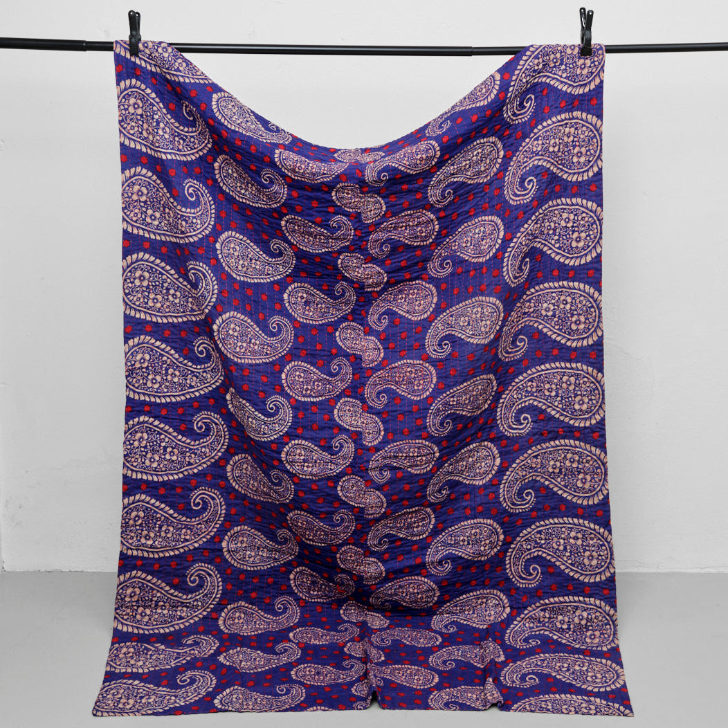 <tc>Cotton kantha blanket 140 x 200 cm</tc>