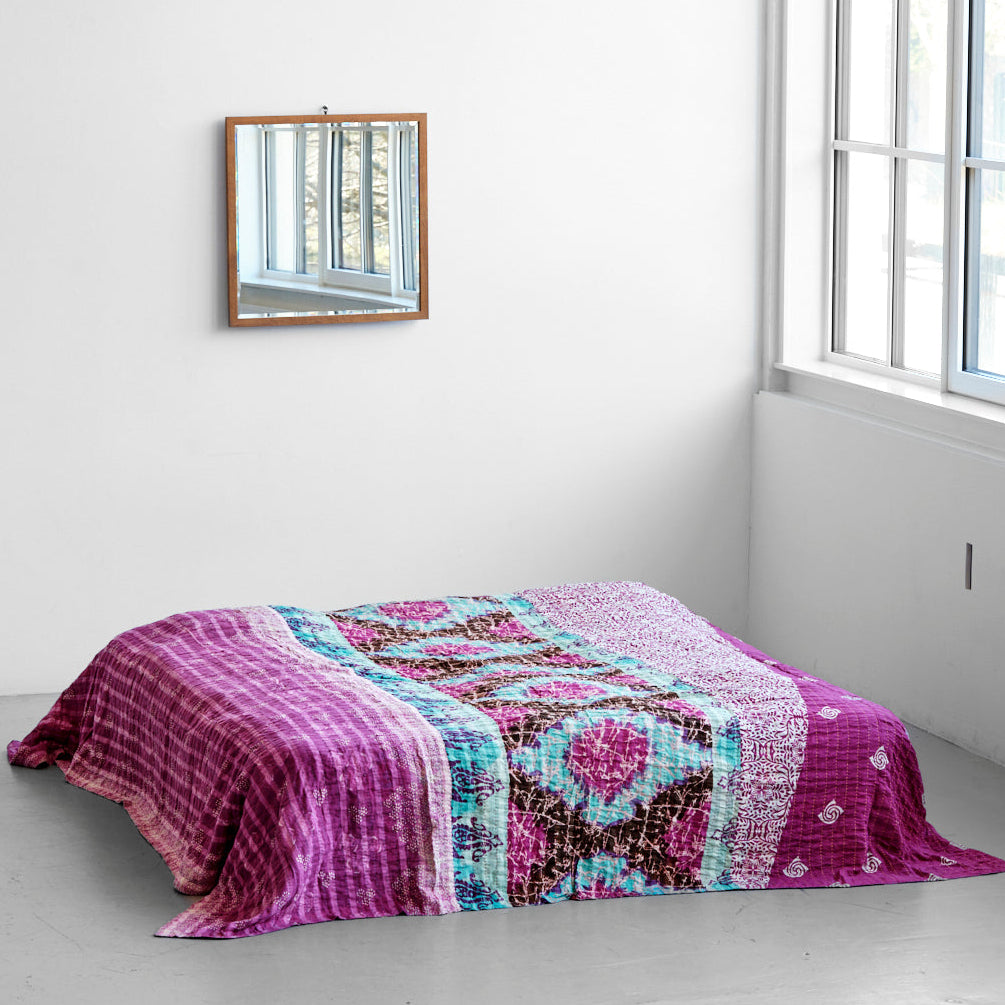 Unika sengetæppe 240 x 260 cm
