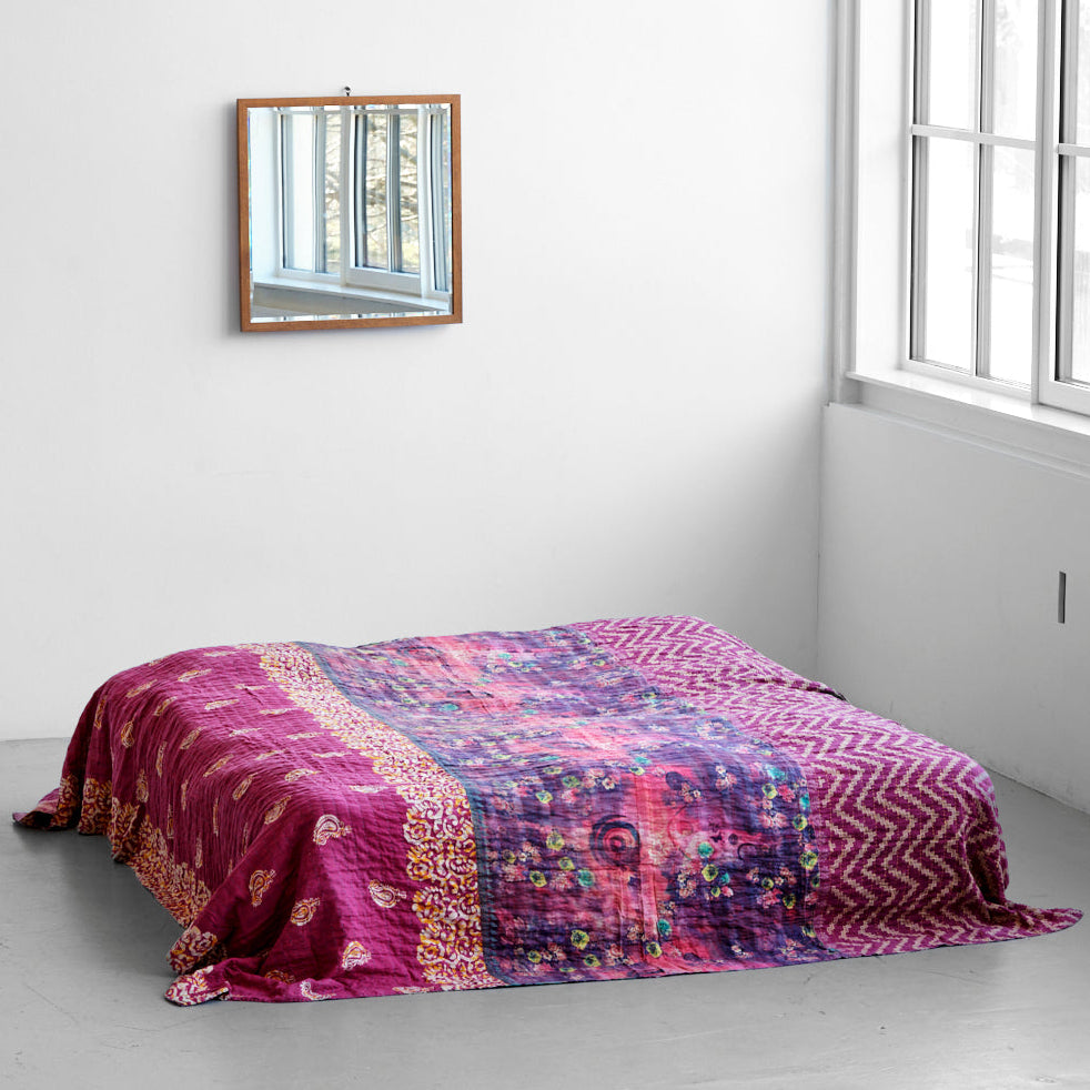 Unika sengetæppe 240 x 260 cm