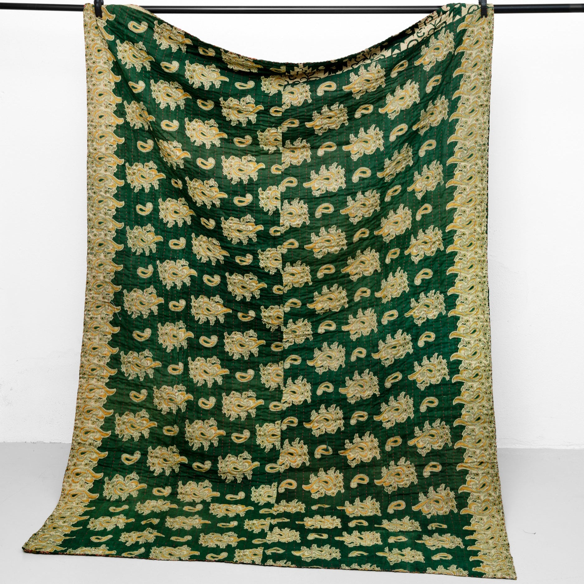 <tc>Cotton kantha blanket 140 x 200 cm</tc>