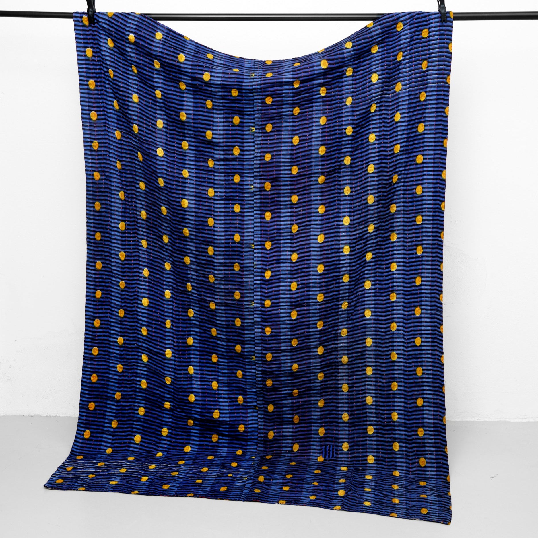 Unika sari kantha tæppe 140 x 200 cm