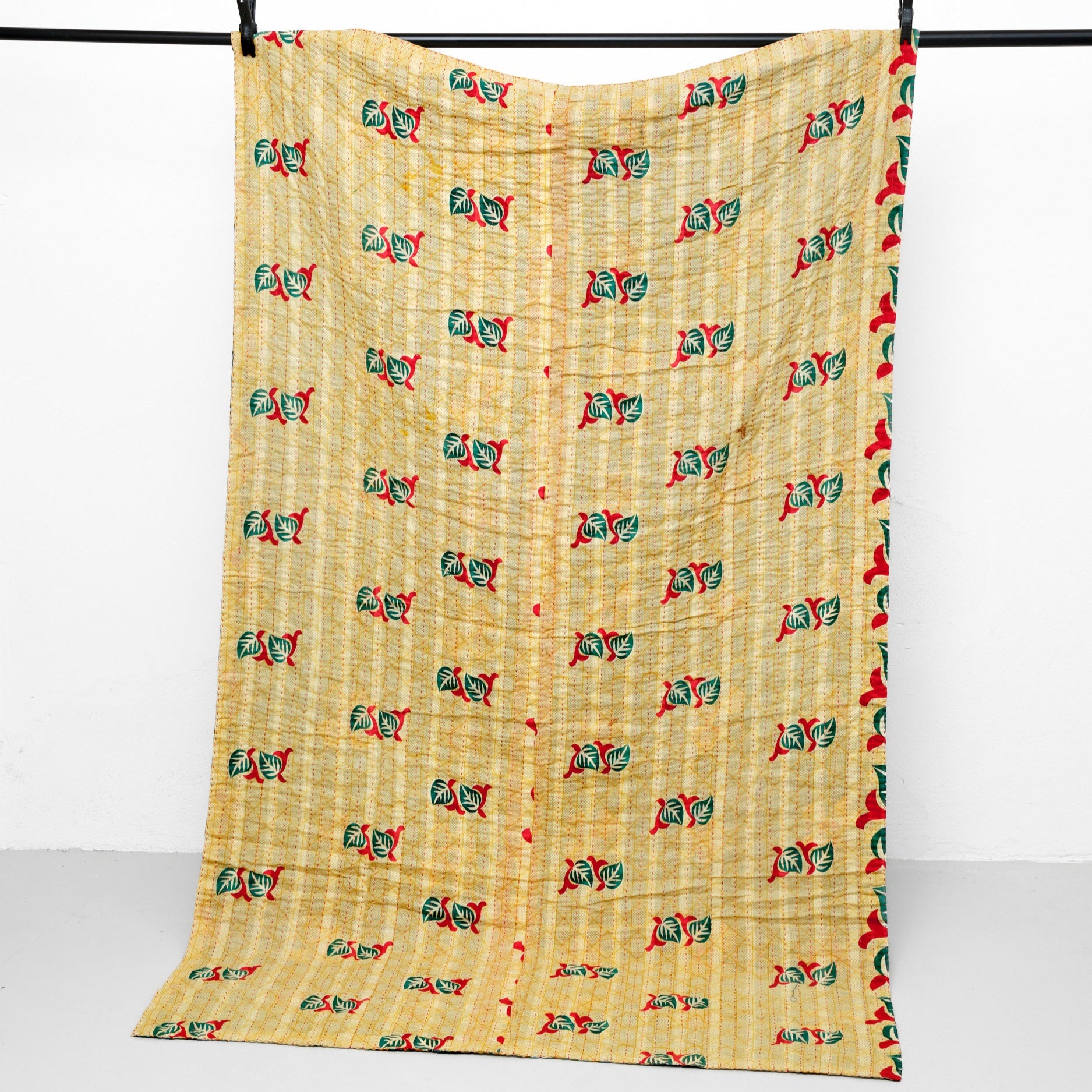 <tc>Cotton kantha blanket 120 x 200 cm</tc>