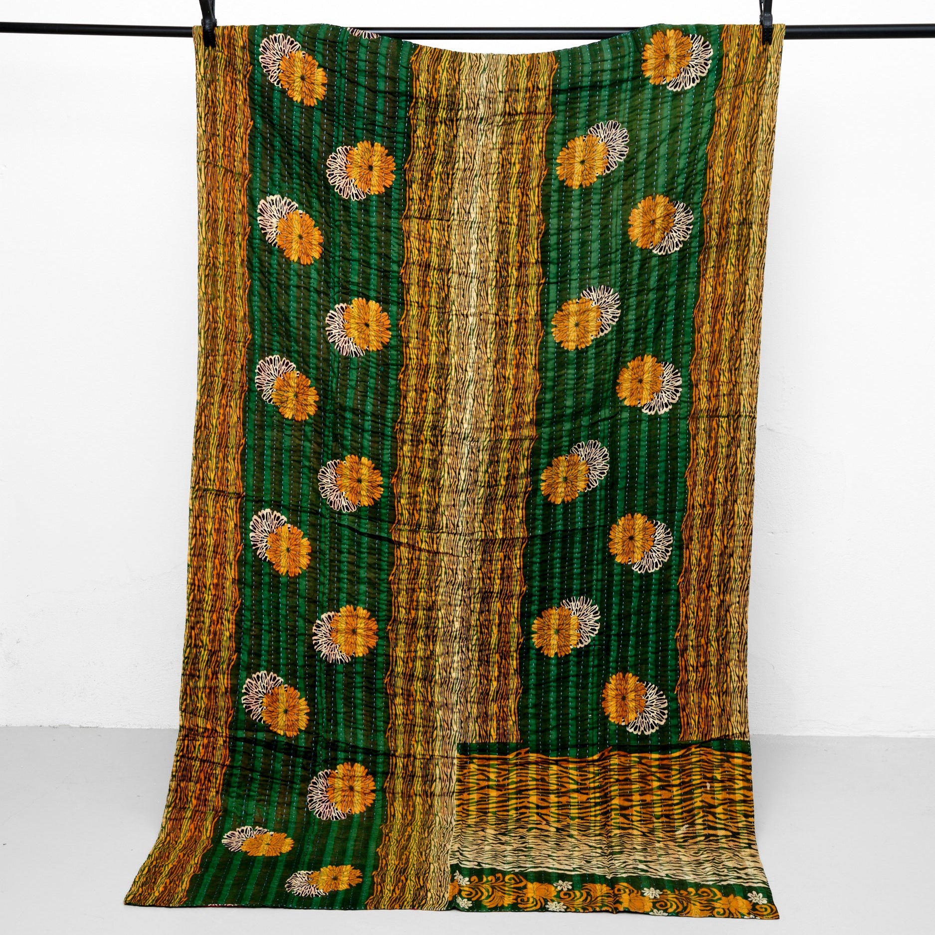 <tc>Cotton kantha blanket 120 x 200 cm</tc>