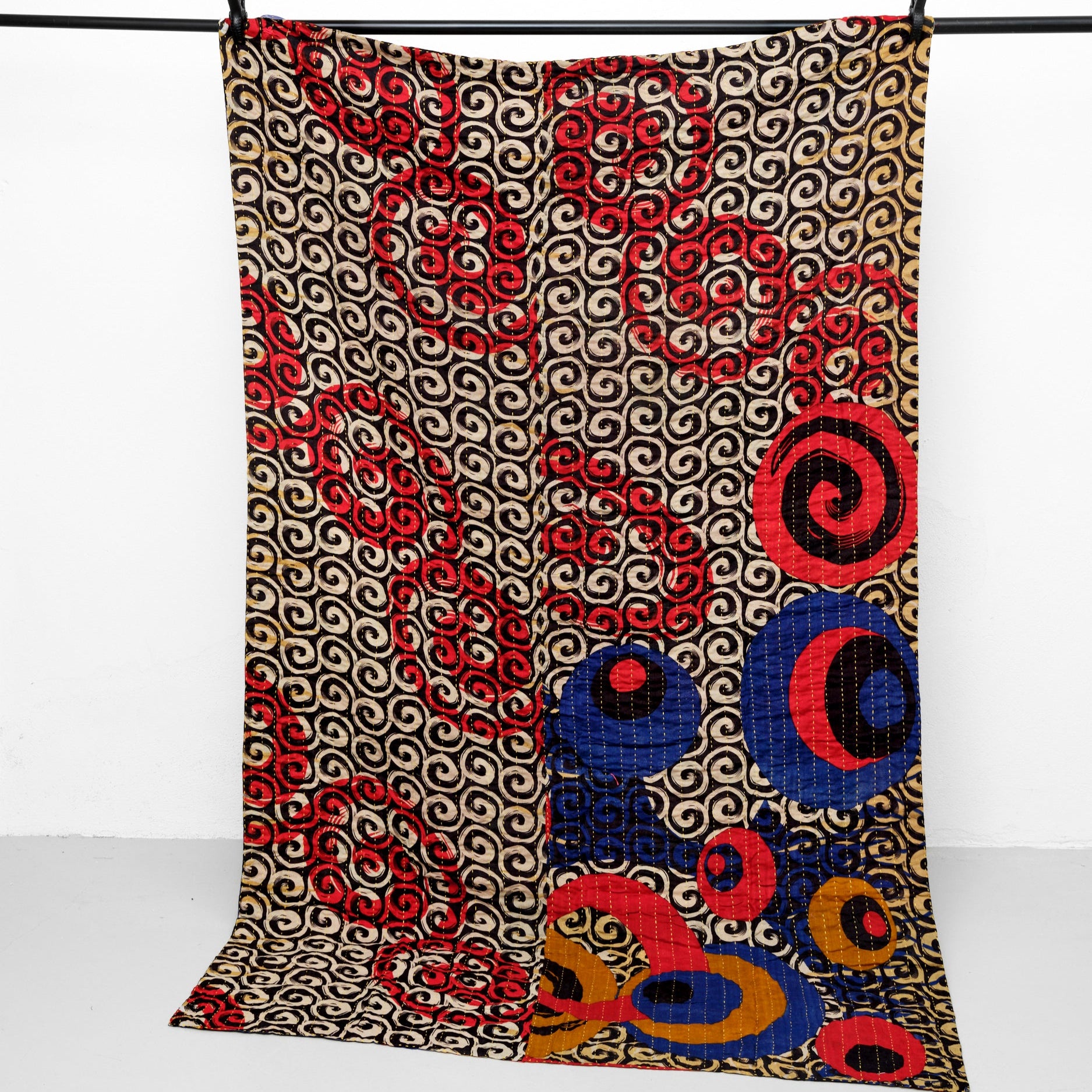 <tc>Cotton kantha blanket 120 x 200 cm</tc>