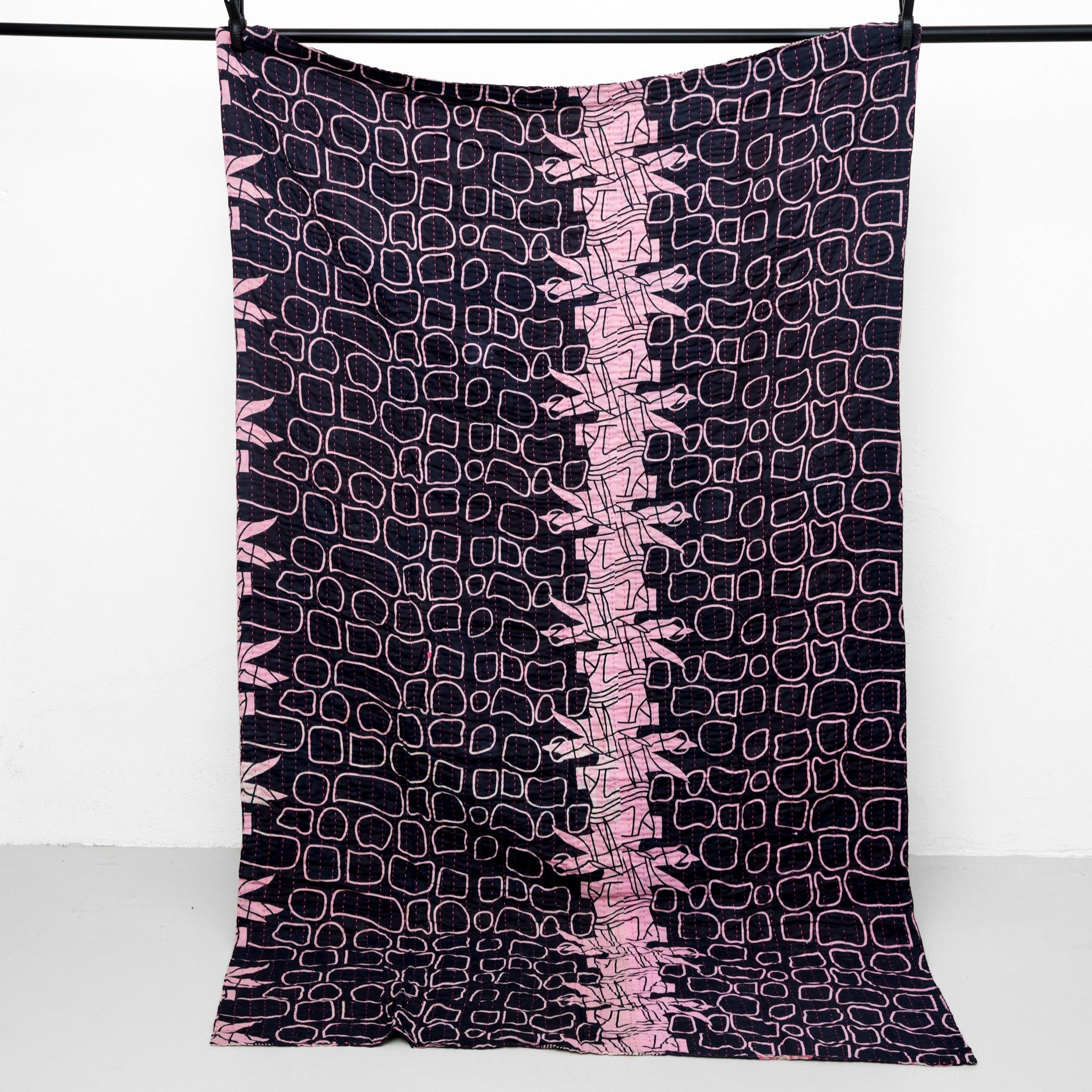 <tc>Cotton kantha blanket 120 x 200 cm</tc>