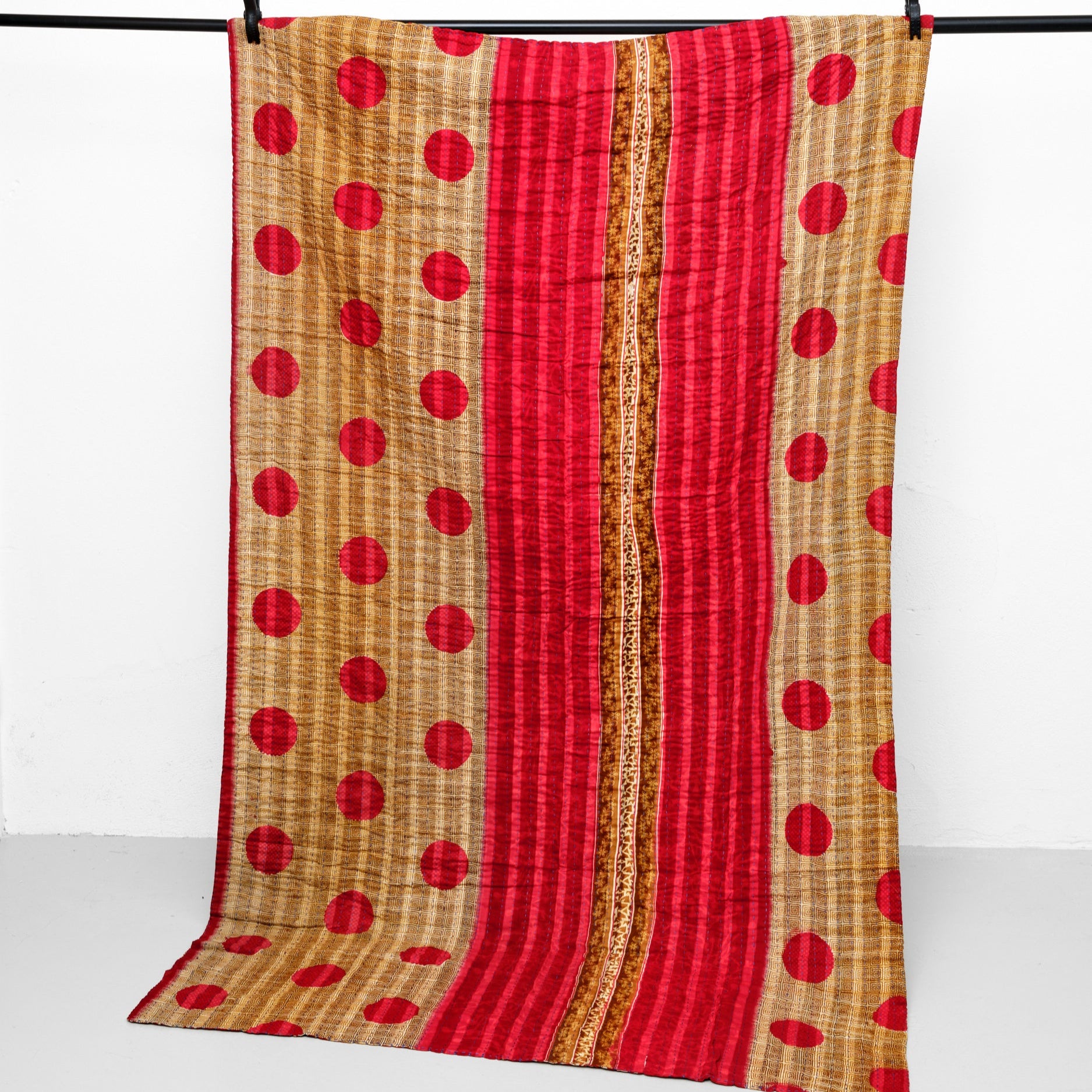 <tc>Cotton kantha blanket 120 x 200 cm</tc>