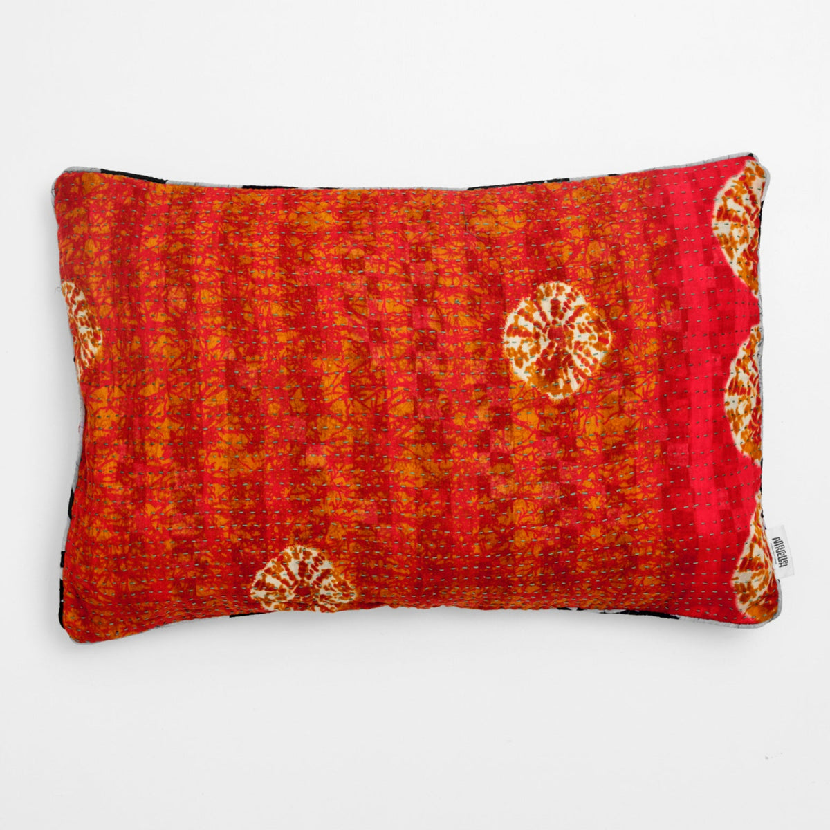 Unika kantha sari bomuldspude 40 x 60