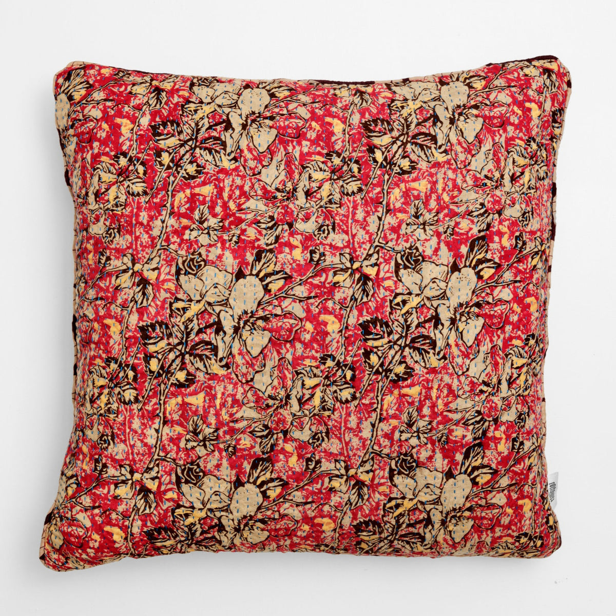 Unika kantha sari bomuldspude 60 x 60
