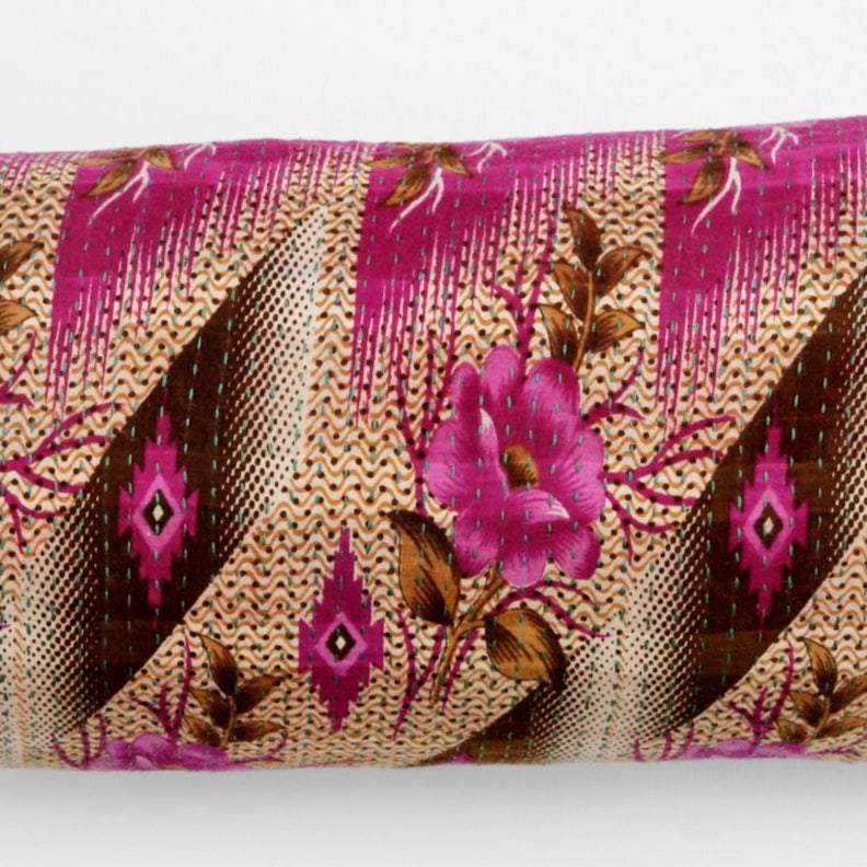 <tc>Sari cylindrical cotton cushion &nbsp;Ø 22 x 60</tc>