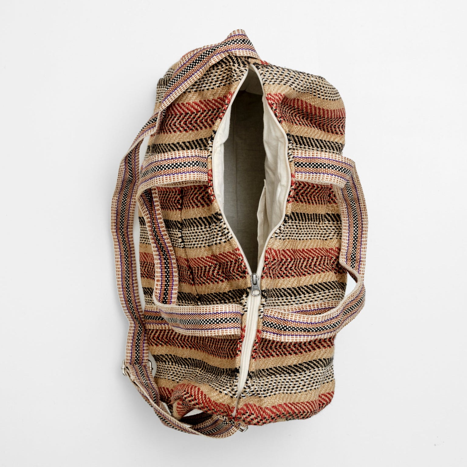 Sportstaske (Multifarvet jute)