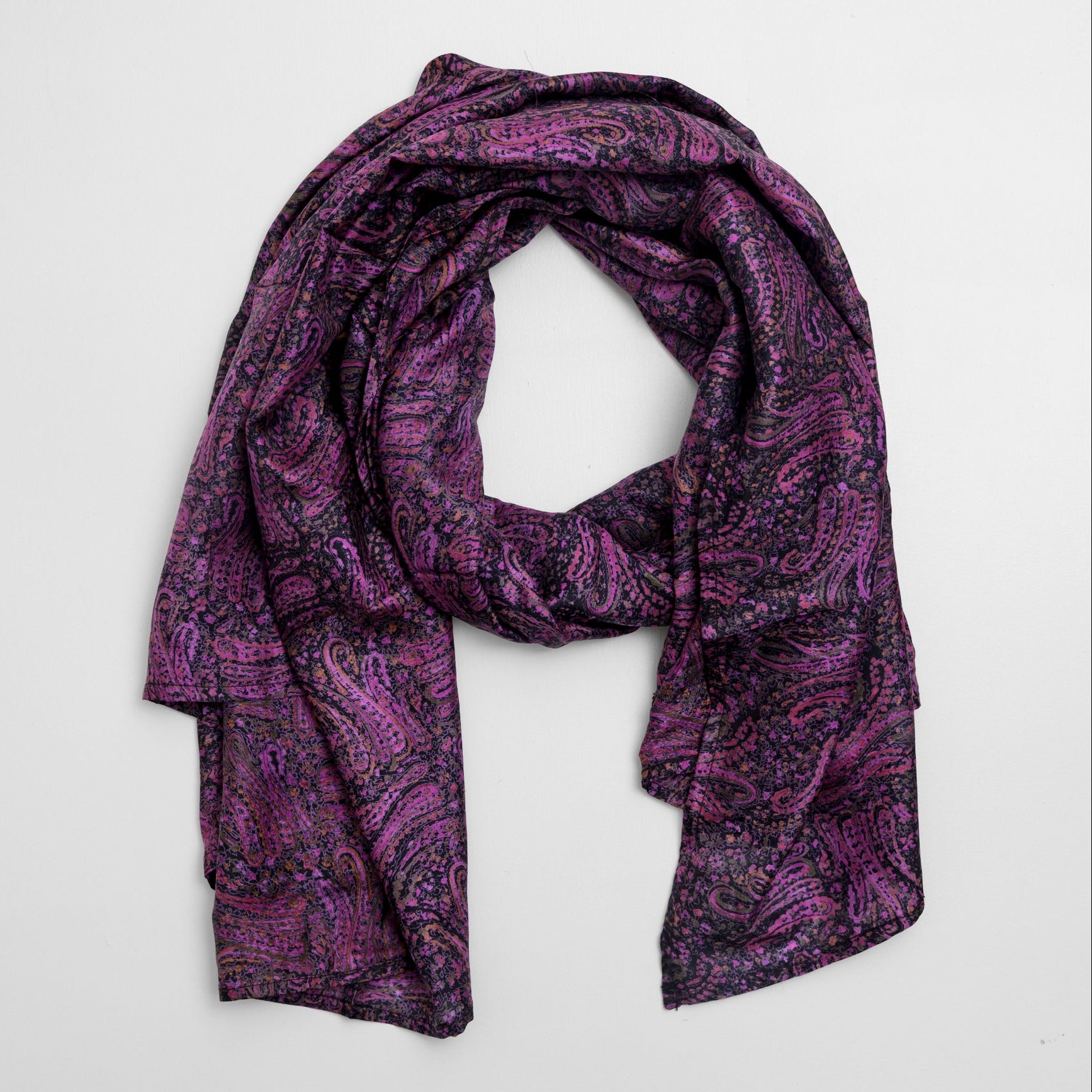 Silke-tørklæde 100 x 200