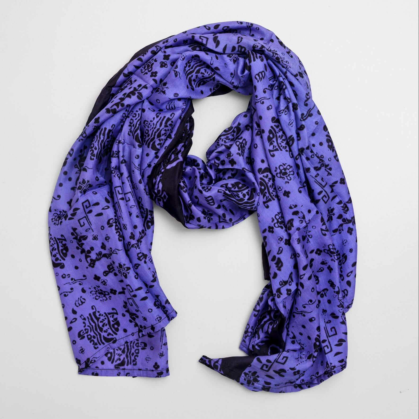 Silk scarf 100 x 200