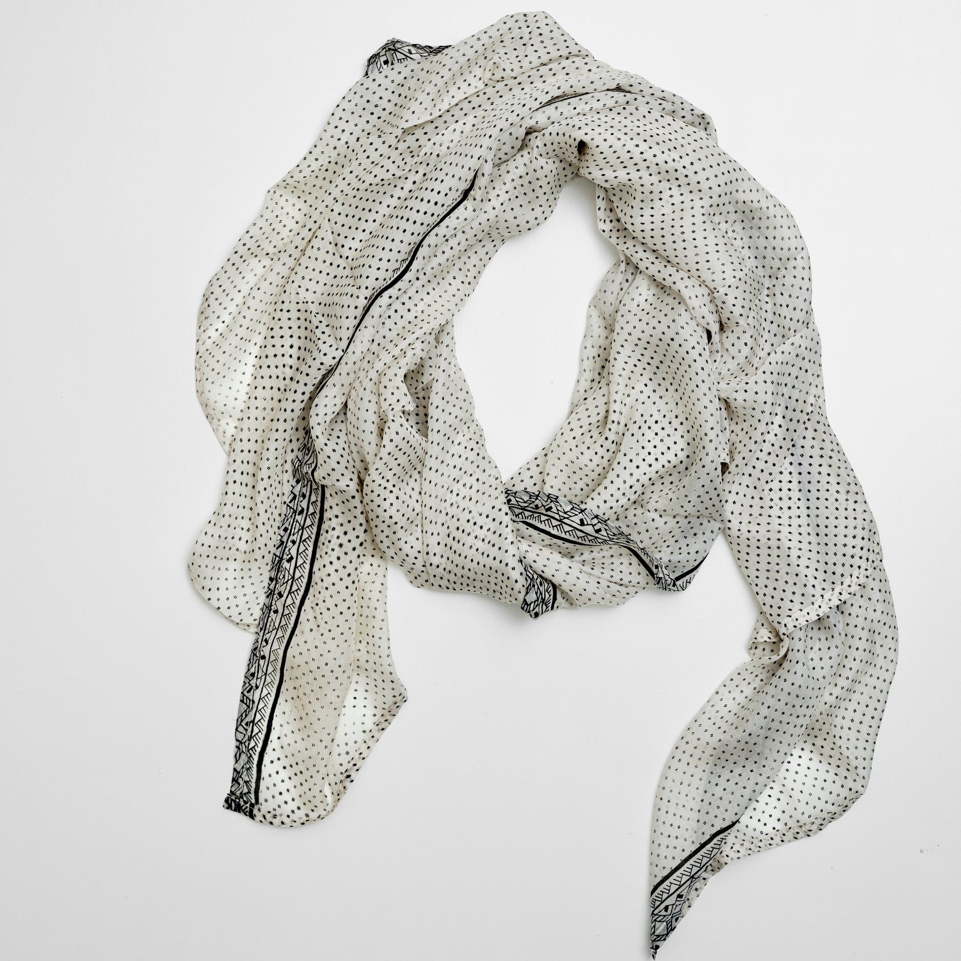 Silke-tørklæde 100 x 200