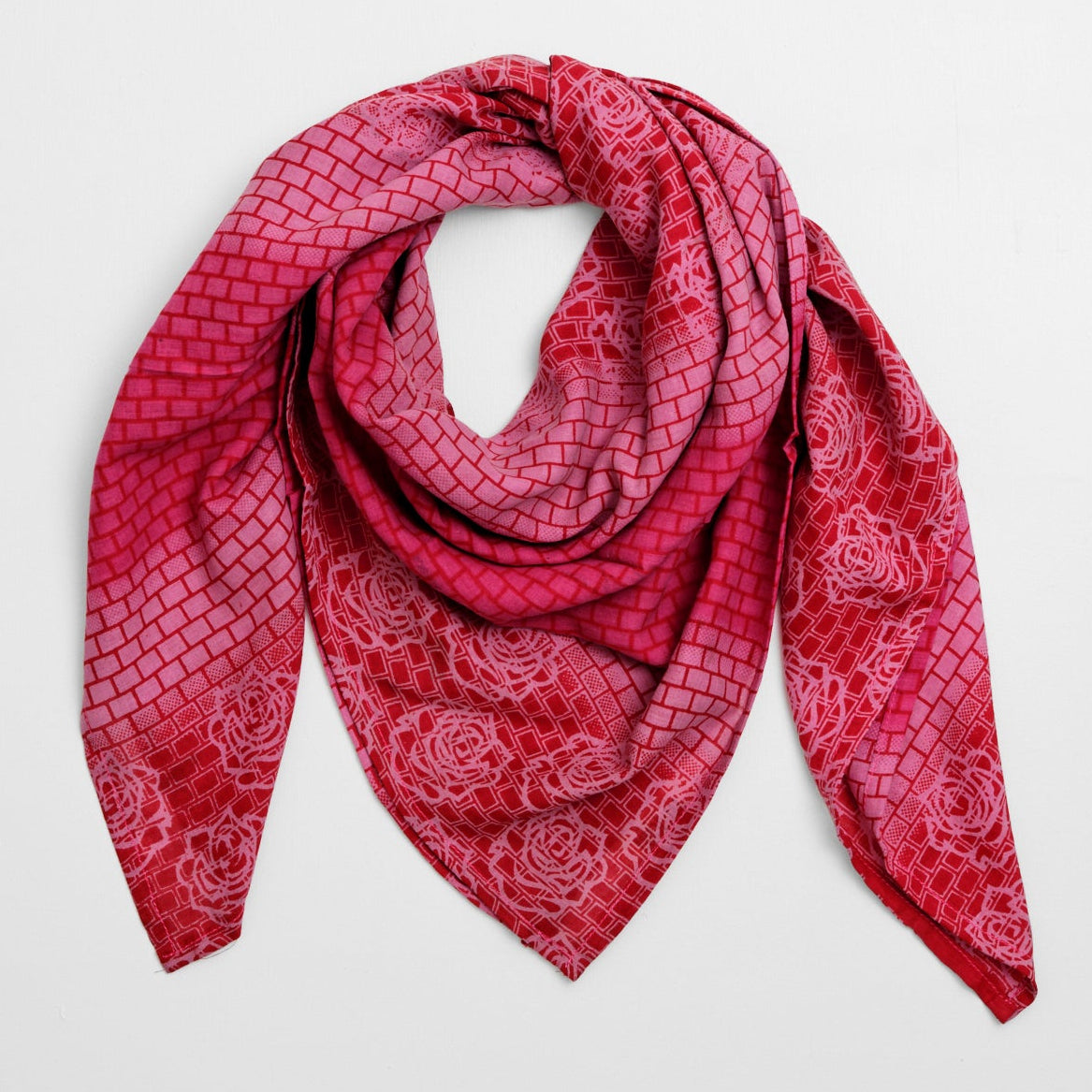 Cotton scarf 100 x 100