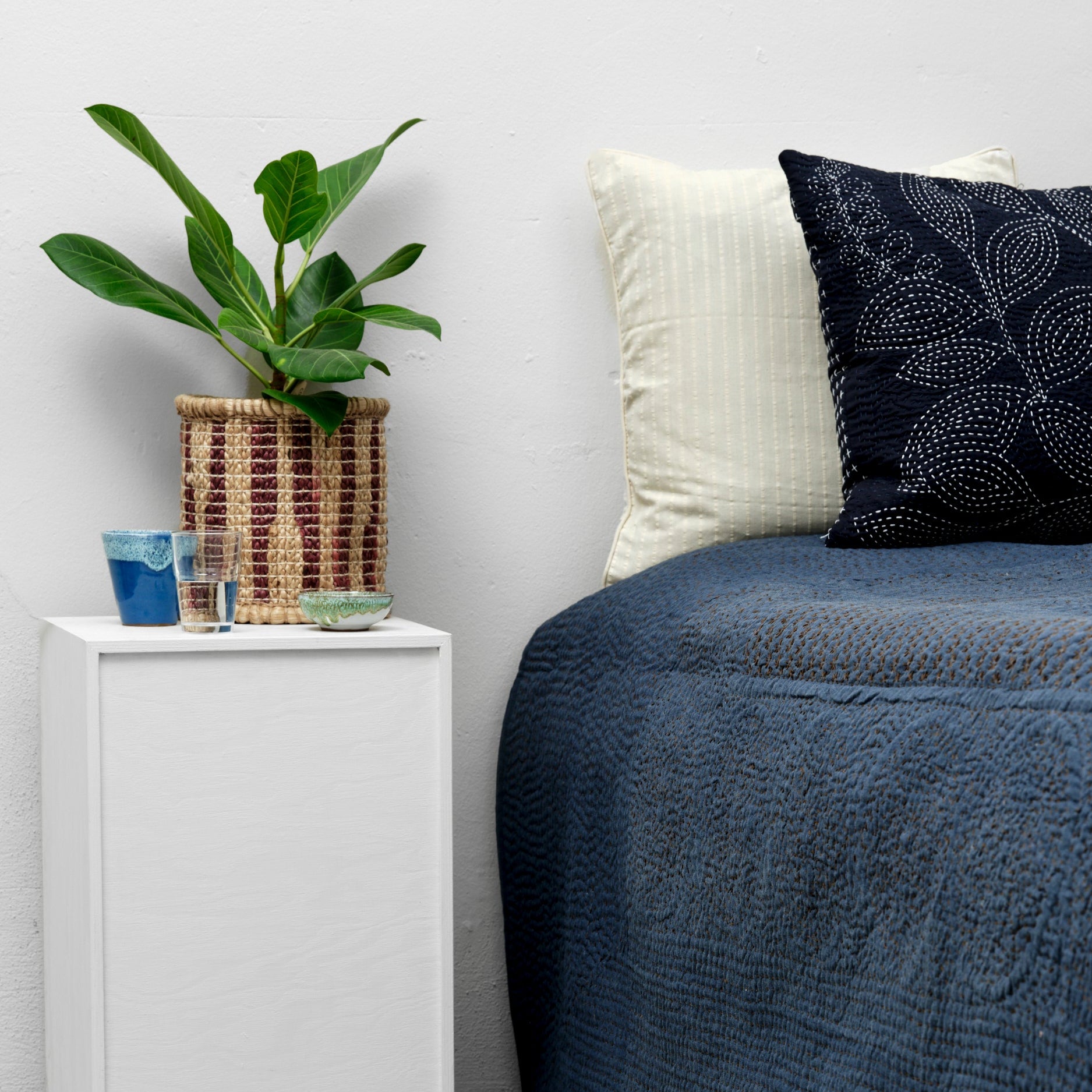 Bomuldspude 50 x 50 (Hvid)